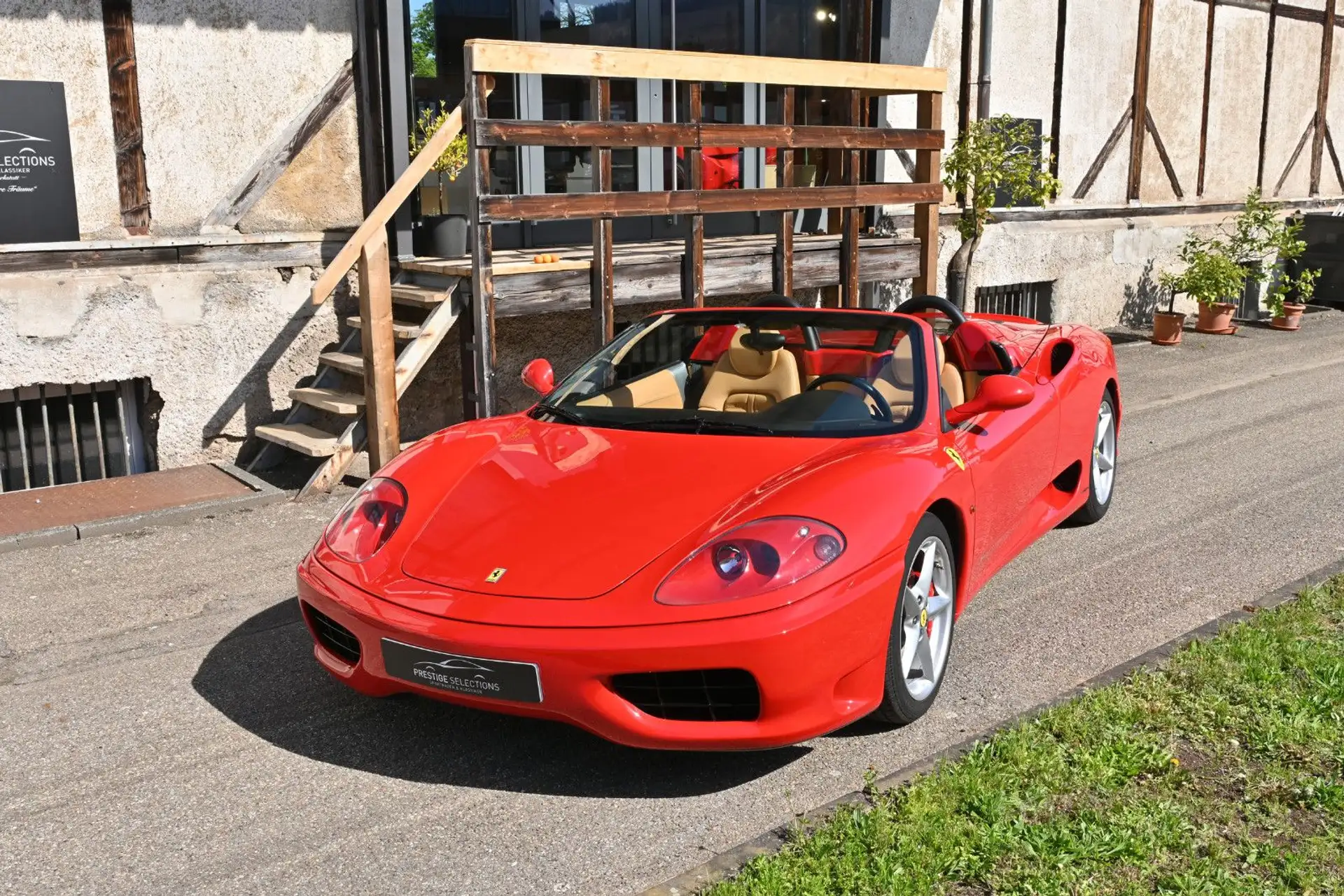 페라리 360 Spider 2001 빨강 사진 3