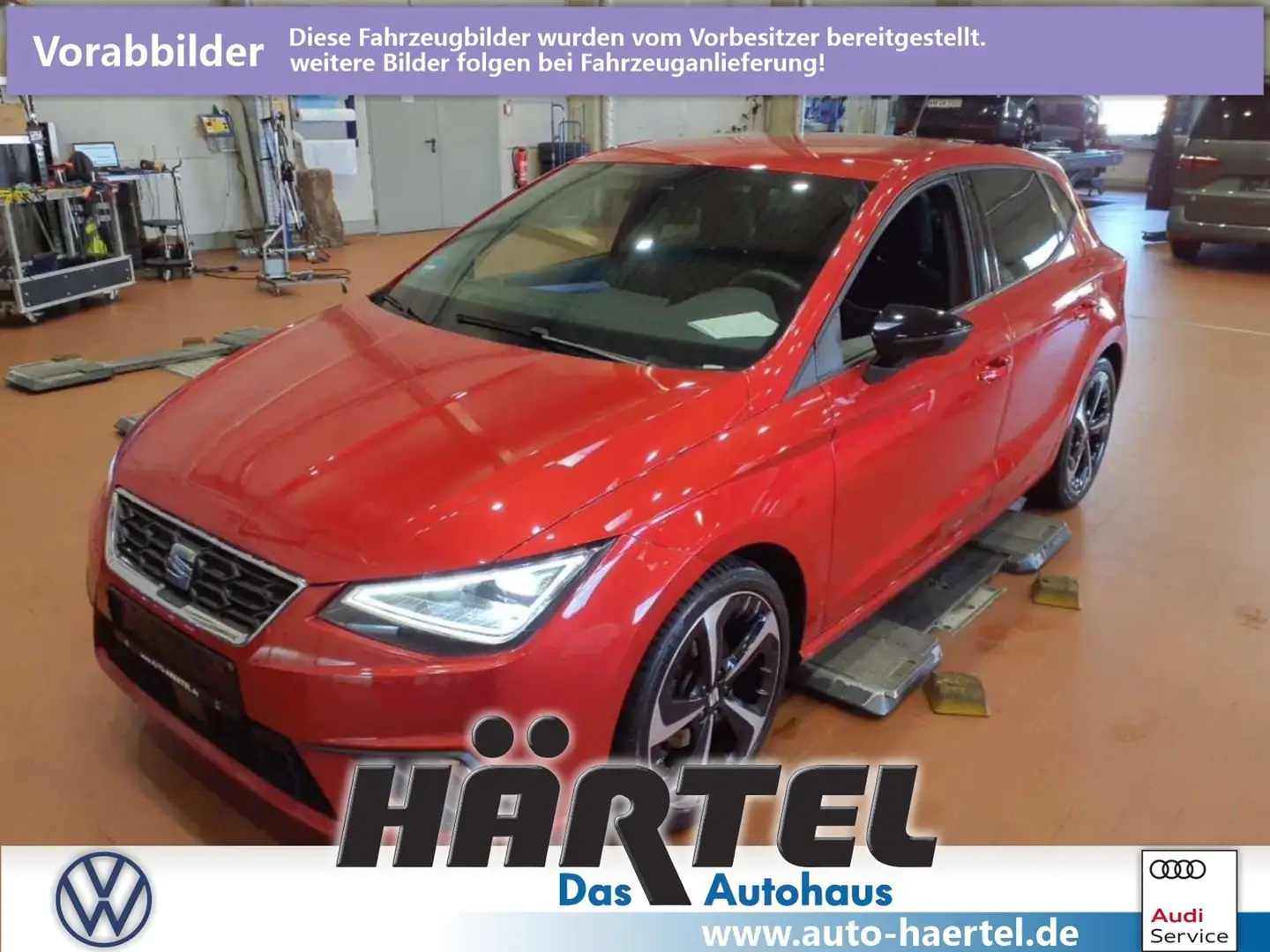 SEAT Ibiza FR 1.0 TSI DSG (+ACC-RADAR+NAVI) Sportpaket Rot - 1