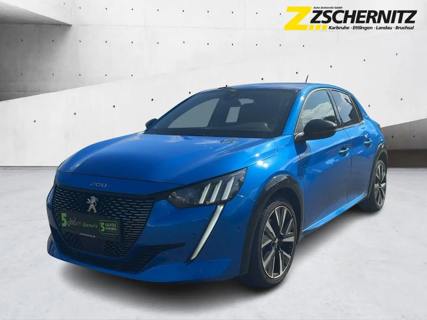 Peugeot 208 1.2 PureTech 130 GT Navi KAM KlimaA Leder Bleu - 1