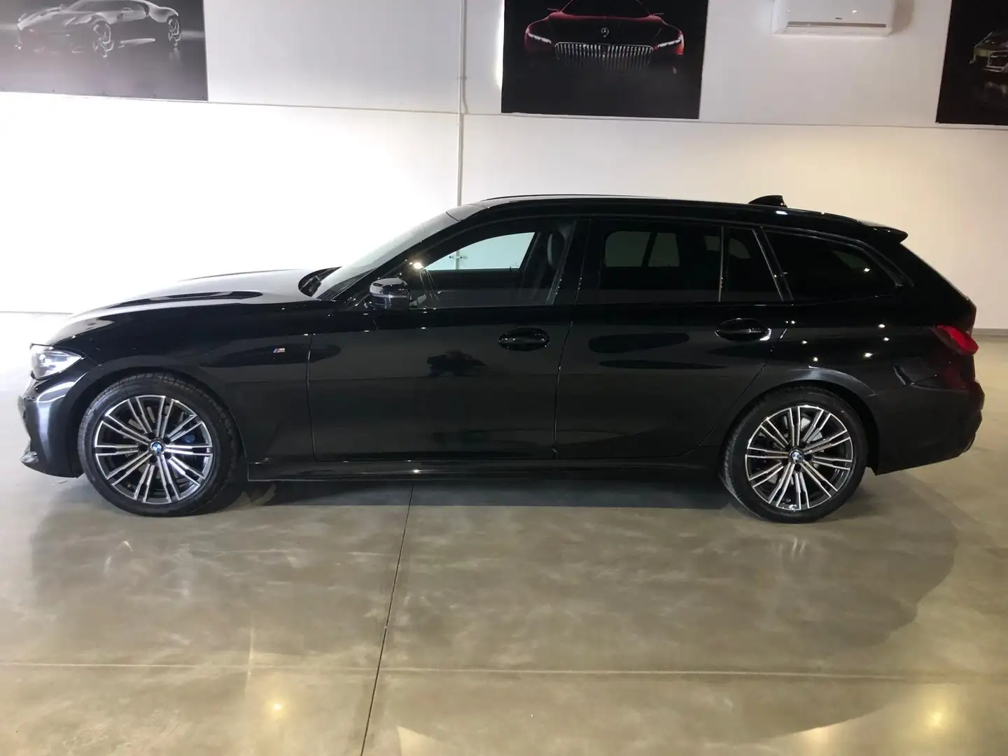 BMW 340 M340d Touring mhev 48V xdrive auto Nero - 1