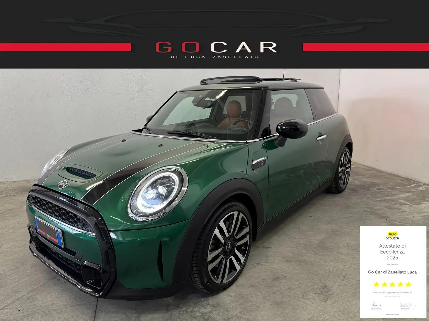 MINI Cooper S Yours 178 Cv AUTOMATICA - TUTTI TAGLIANDI MINI Vert - 1