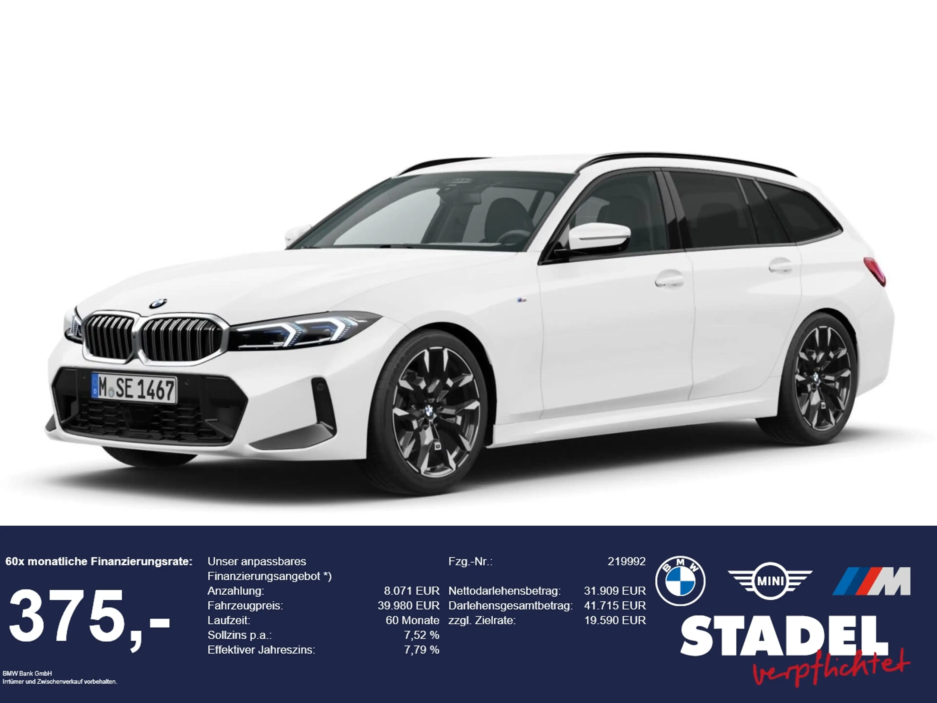 BMW 320 i Tour M Sport adLED ACC DriveAssi 360° HiFi