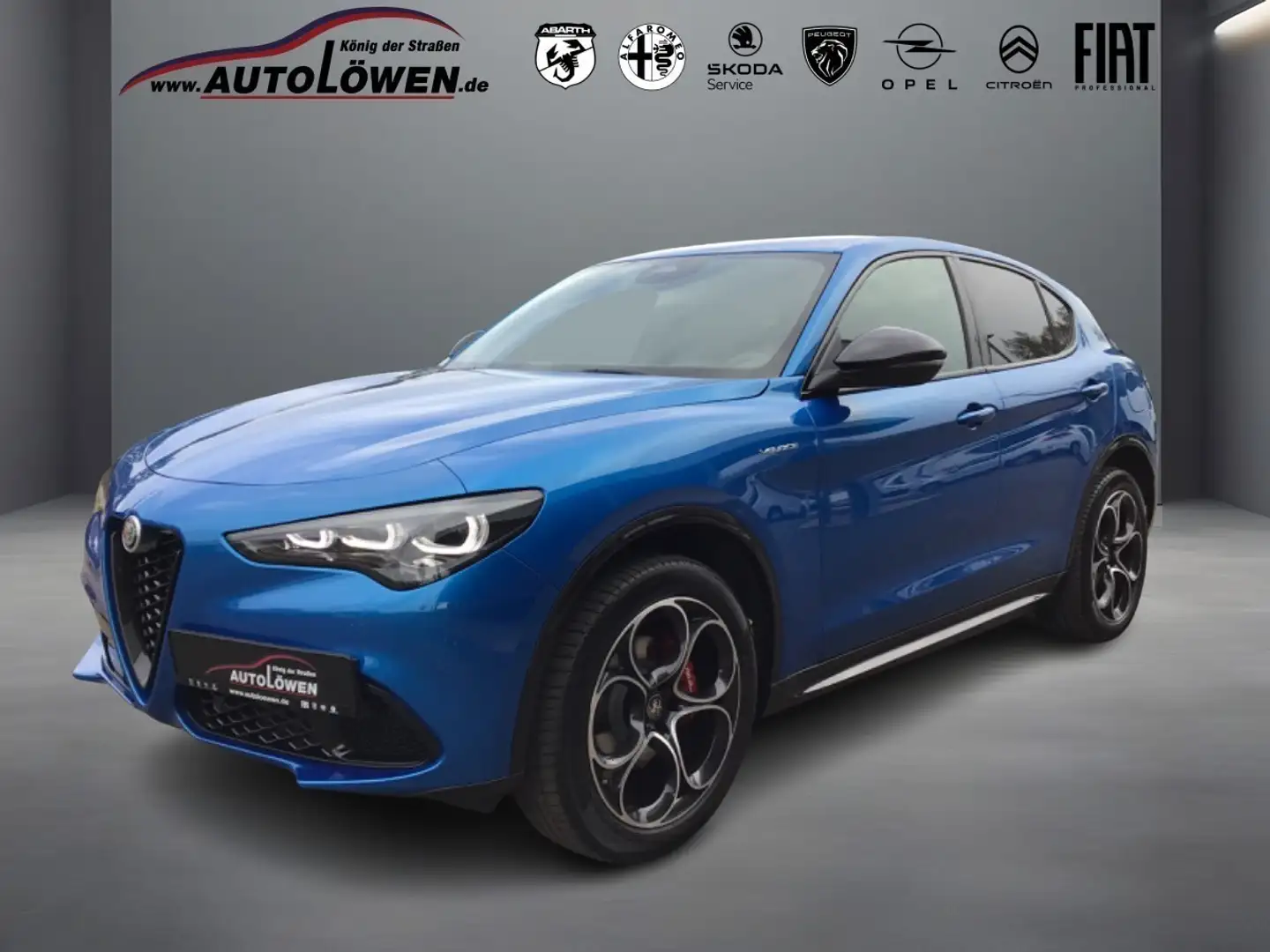 Alfa Romeo Stelvio 2.0 Turbo 16V Sprint Q4 Blau - 1
