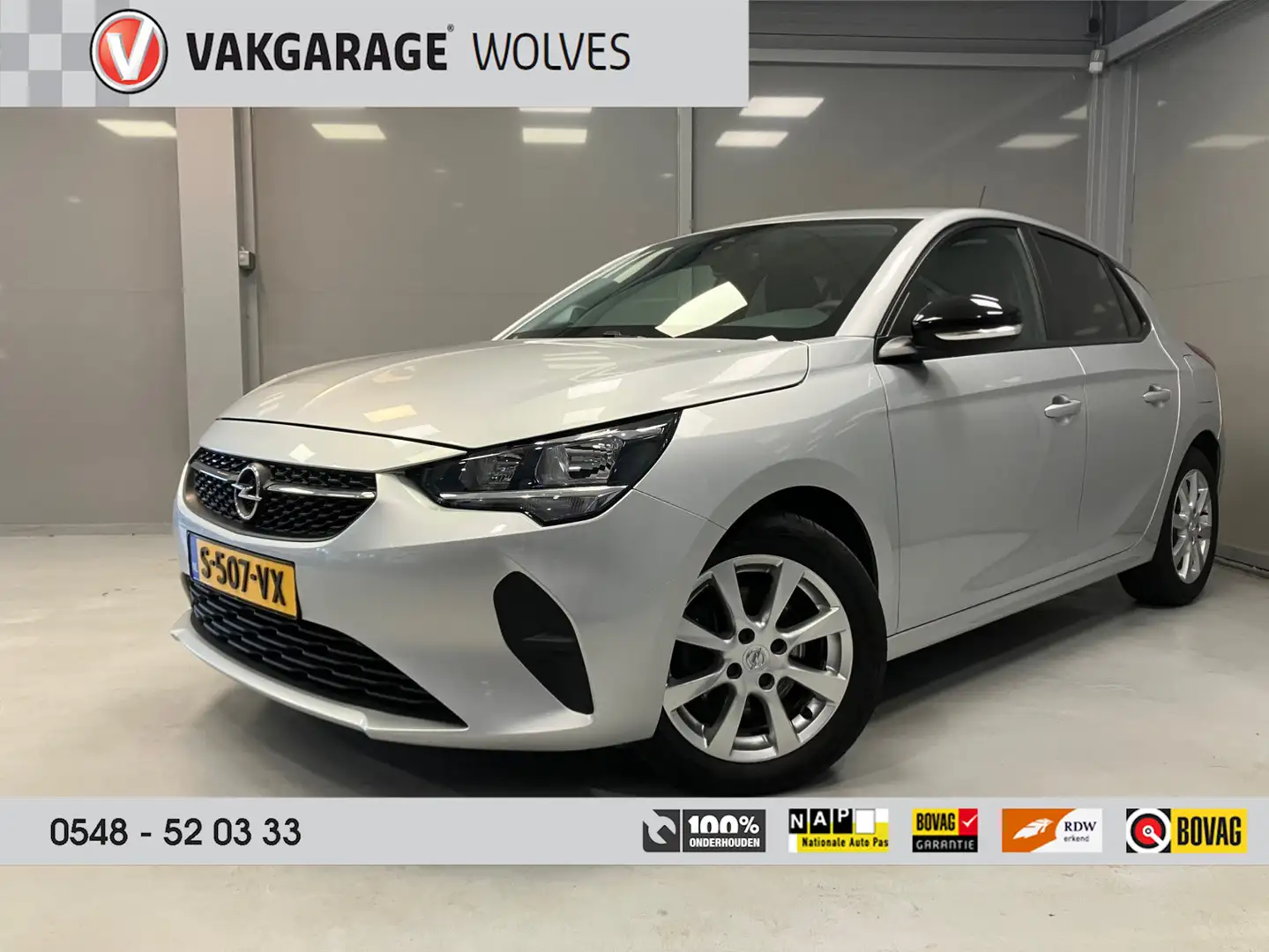Opel Corsa Level 2 1.2Turbo 100pk | Apple carplay | Lichtmeta Grijs - 1