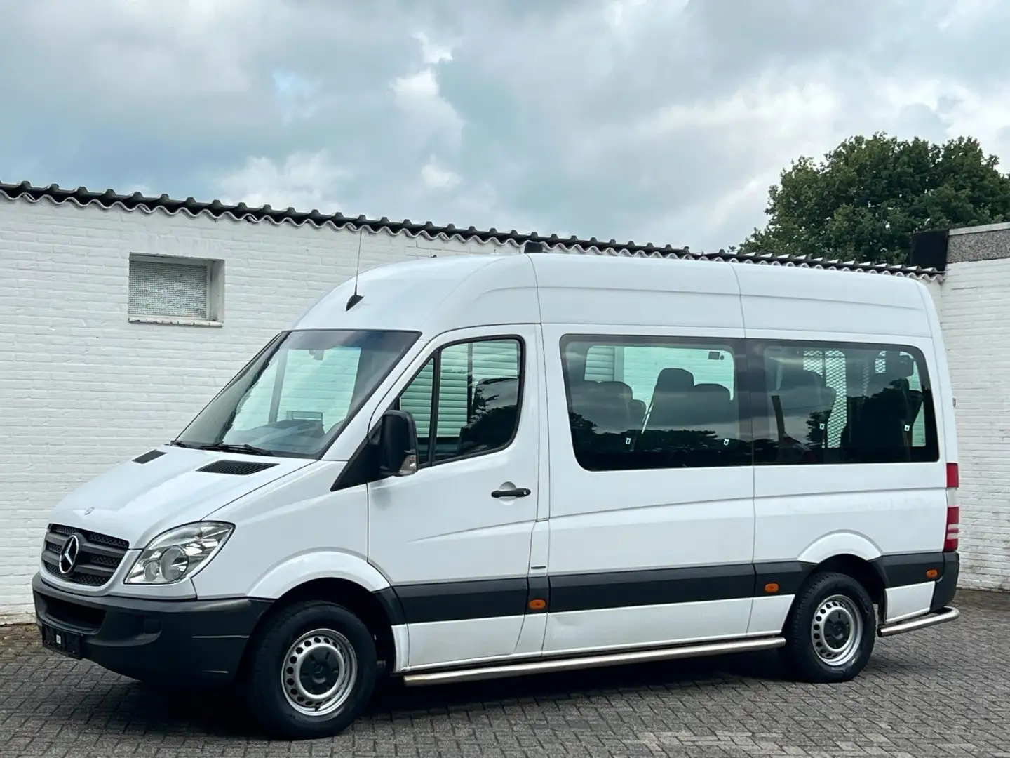 Mercedes-Benz Sprinter 313 Cdi El. Einstieg Tür Engine Broken Белый - 1