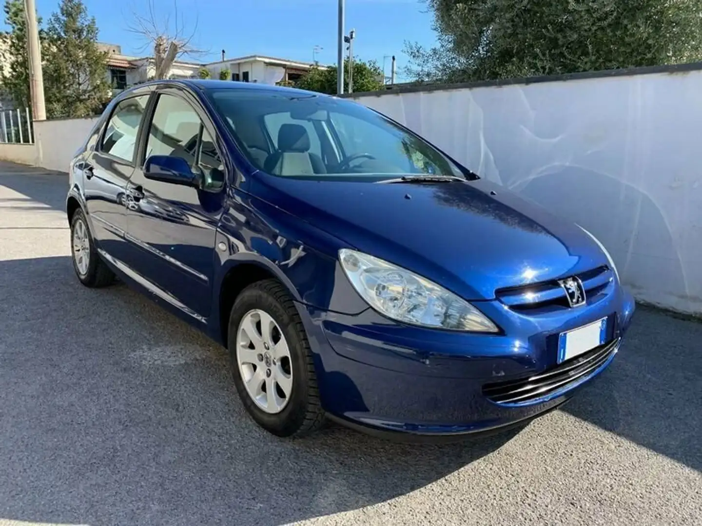 Peugeot 307 307 5p 1.6 hdi 16v c/clima 90cv Синій - 1