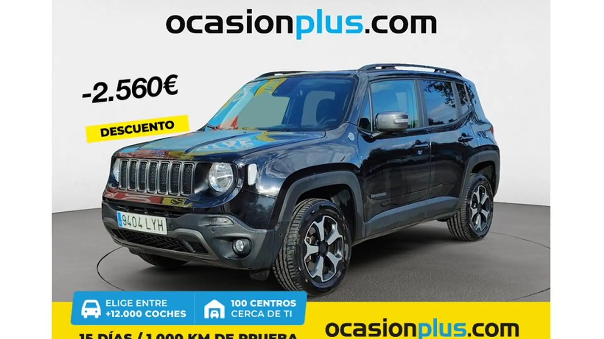 Jeep Renegade 1.3 PHEV Trailhawk 4x4 Aut. 240 Negro - 1