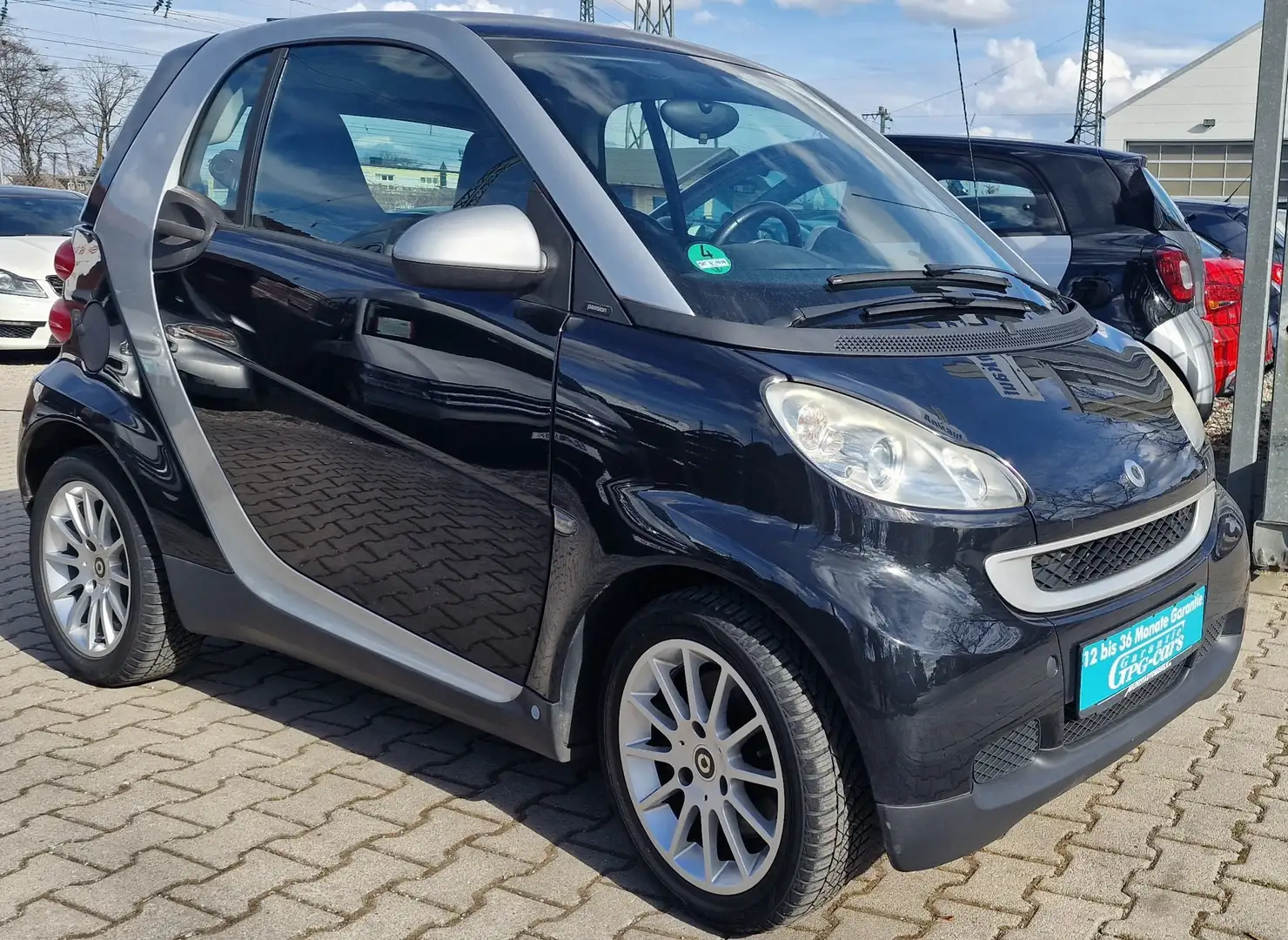 smart forTwo Micro Hybrid Drive Passion, Automatik, Klima Schwarz - 1