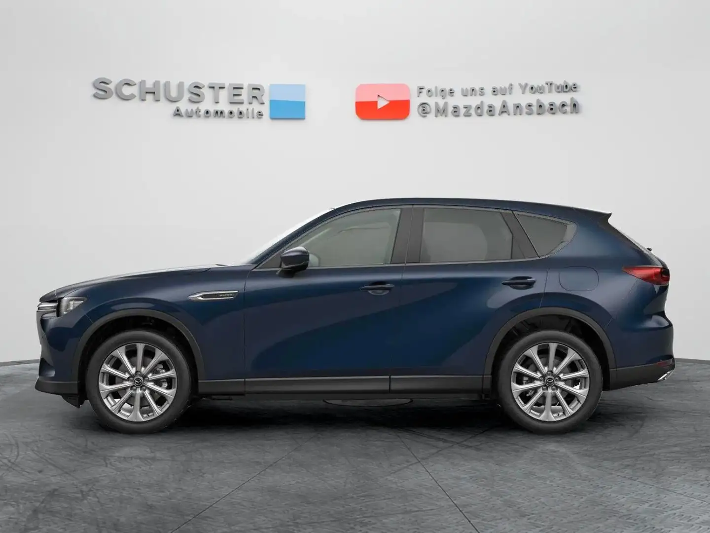 Mazda CX-60 2025 254PS Diesel Excl Leder/BOSE/ACP&AA Blau - 2