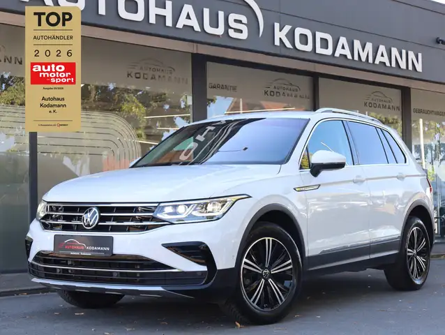 2021 Volkswagen Tiguan in White for sale