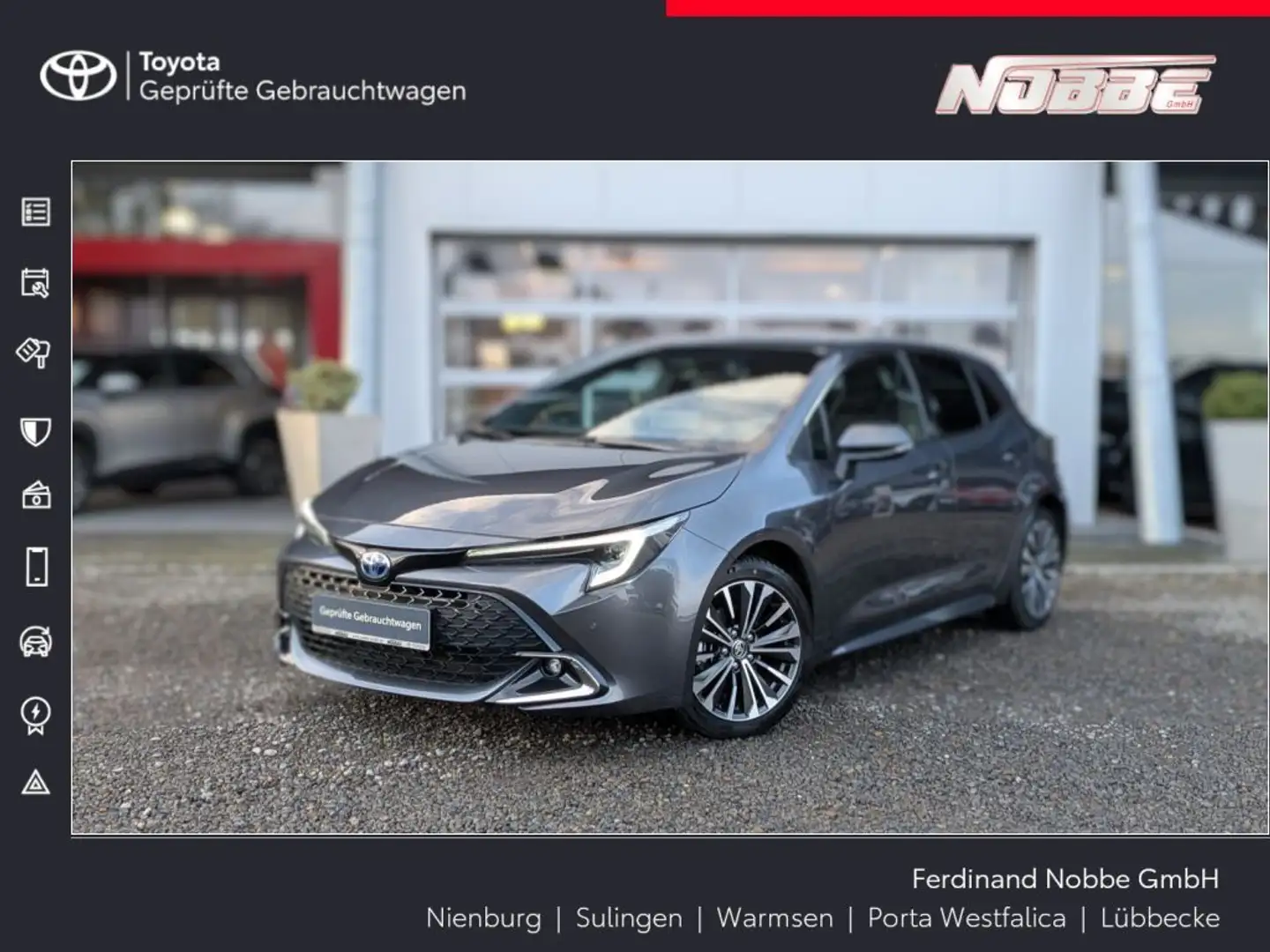 Toyota Corolla 1.8 Hybrid Team Deutschland Grau - 1