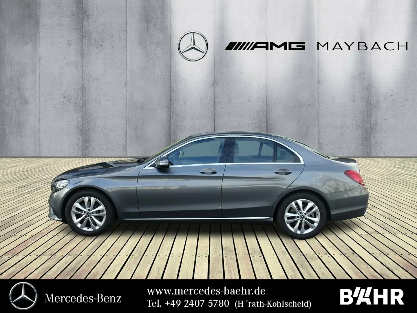 Mercedes-Benz C 180 C 180 Avantgarde/Navi/LED/Parktr.+RFK/SHZ/LMR17" Grau - 2