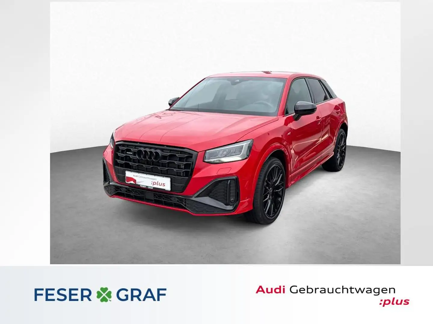 Audi Q2 40 TFSI qu. - 2 x S line - ACC - KAMERA - LED Rood - 1