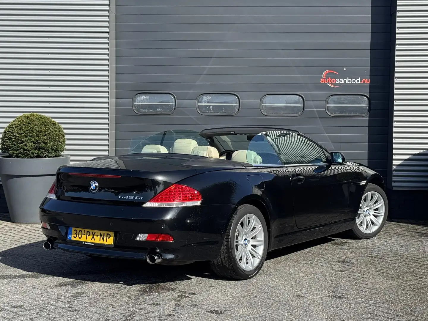 BMW 645 6-serie Cabrio 645Ci S | Navigatie | Lederen Bekle Noir - 2