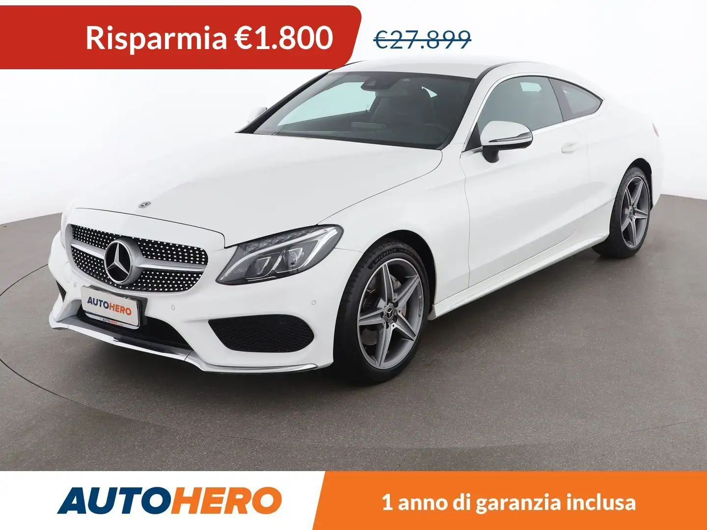 Mercedes-Benz C 220 C 220 d Premium Auto 4Matic Bianco - 1