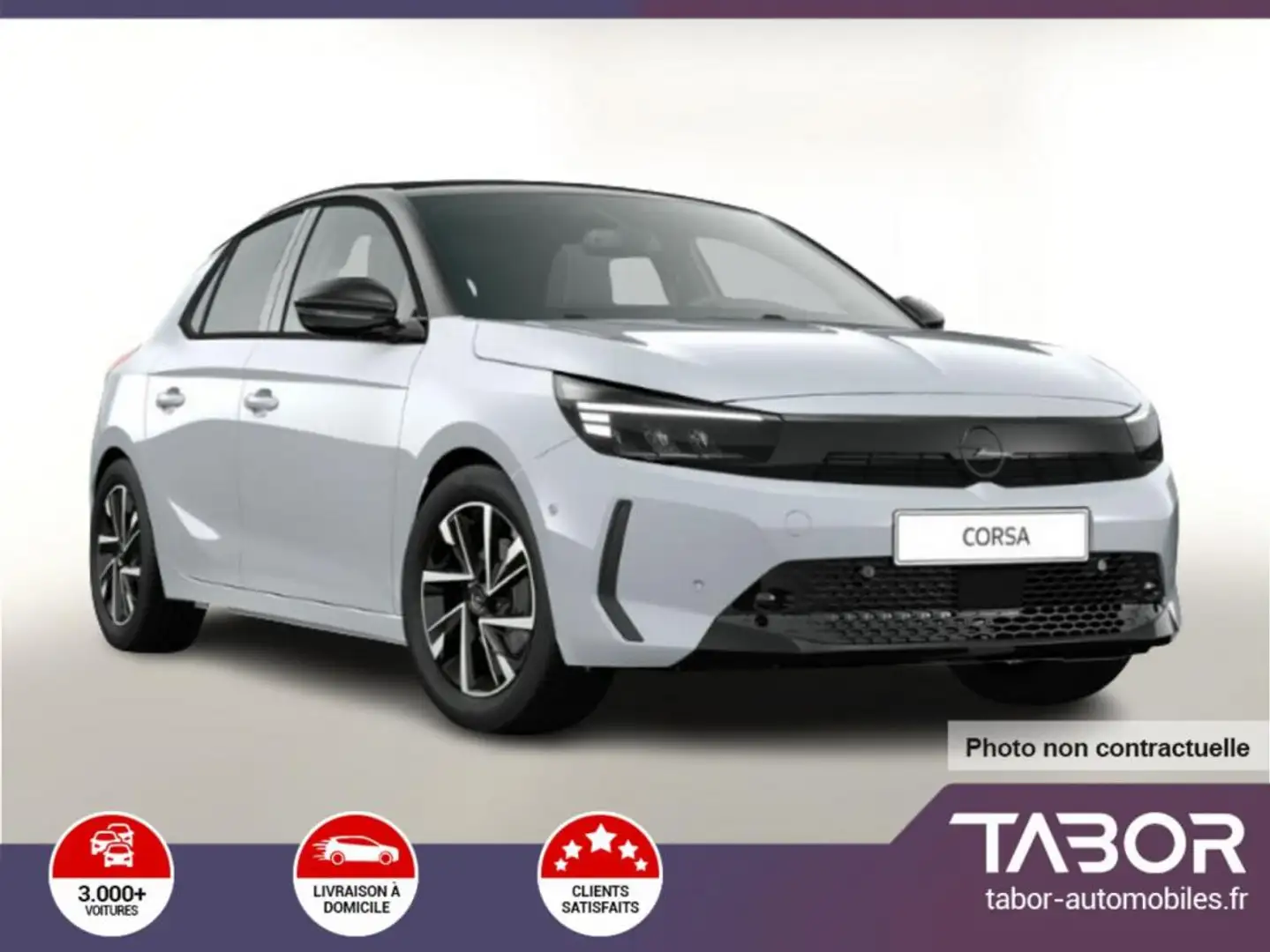 Opel Corsa 1.2 Turbo GS LED InfotainmentP radar Blanc - 1