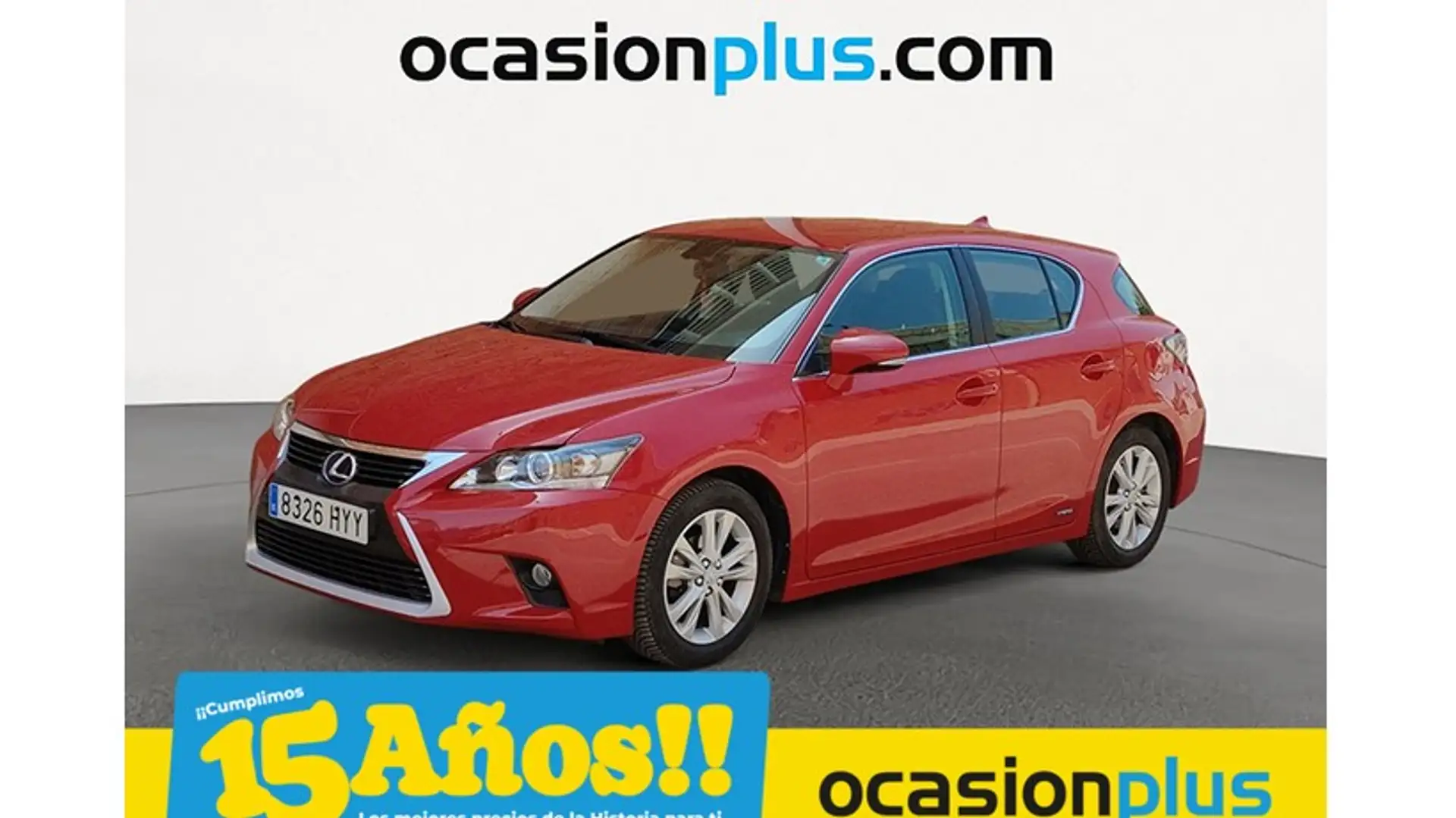 Lexus CT 200h Executive Rouge - 1