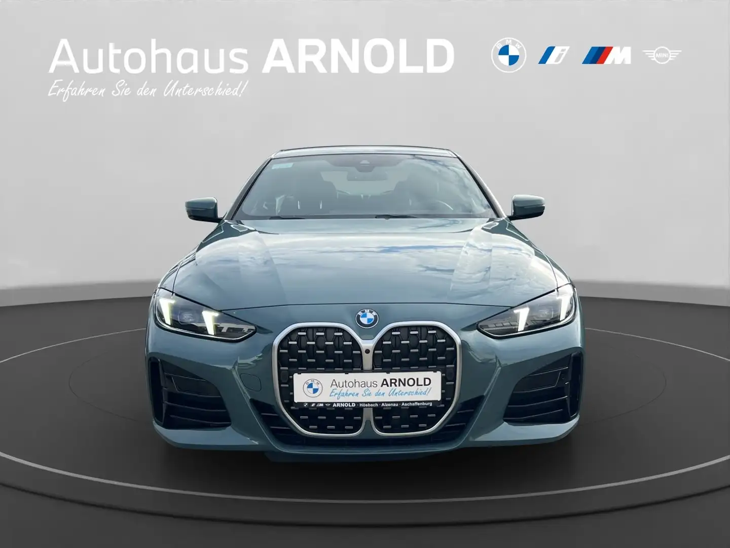 BMW 420 i Coupé M Sportpaket Harman Kardon Komfortzugang Grün - 2