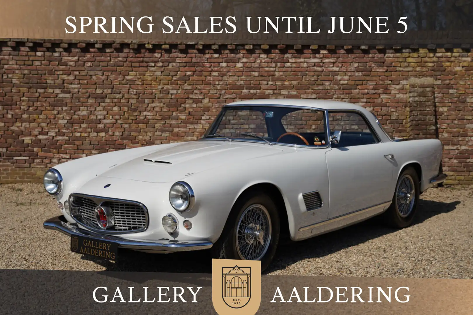 Maserati Coupe 3500 GT Touring PRICE REDUCTION One of 50 first pr Weiß - 1