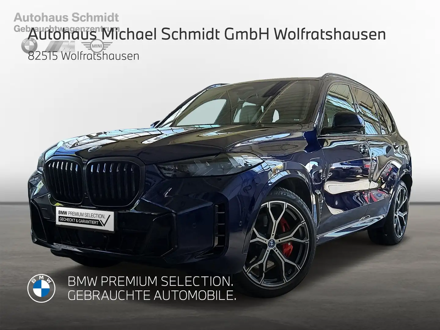 BMW X5 xDrive50e M Sportpaket Pro*21 Zoll*Komfortsitze* Синій - 1