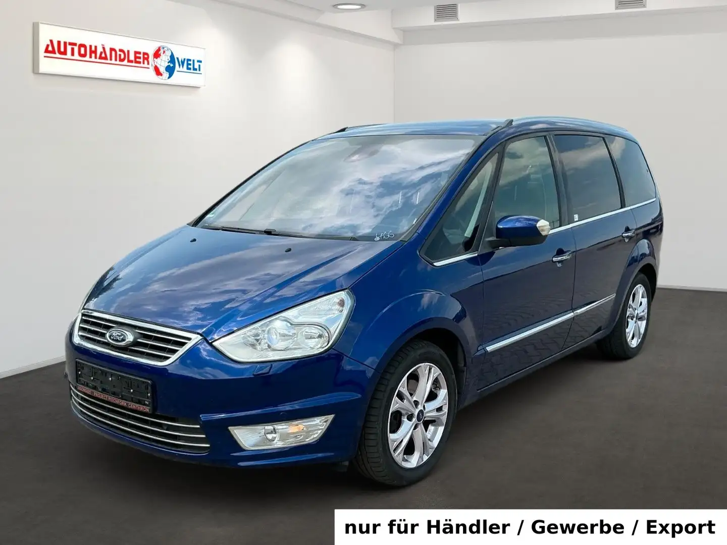 Ford Galaxy 2.0 TDCI Titanium Xenon  Memo Leder Navi Bleu - 1