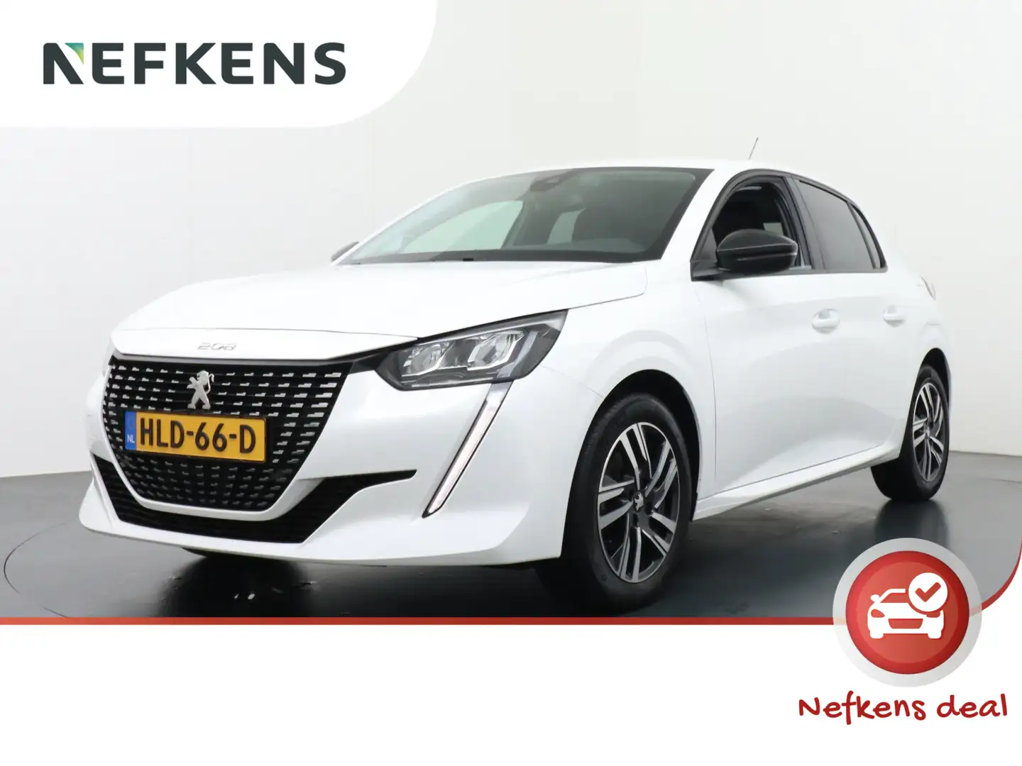 Peugeot 208 Allure 100 pk | Navigatie via Apple Carplay/Androi Weiß - 1