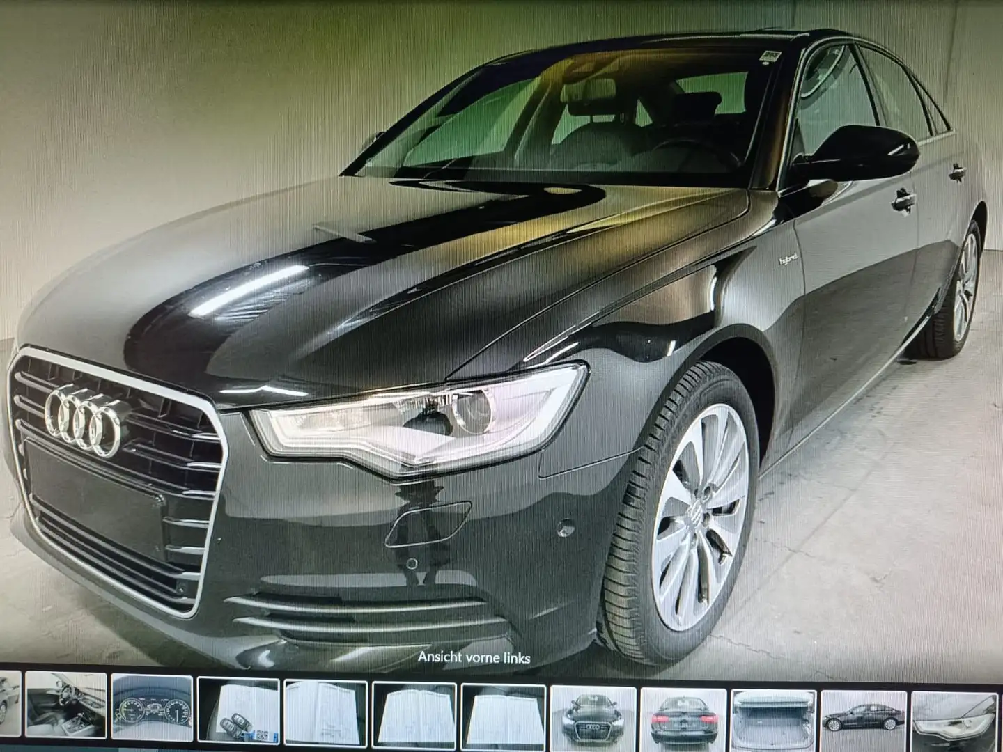 Audi A6 2.0 TFSI Hybrid Multitronic Vollausstattung ! Schwarz - 2