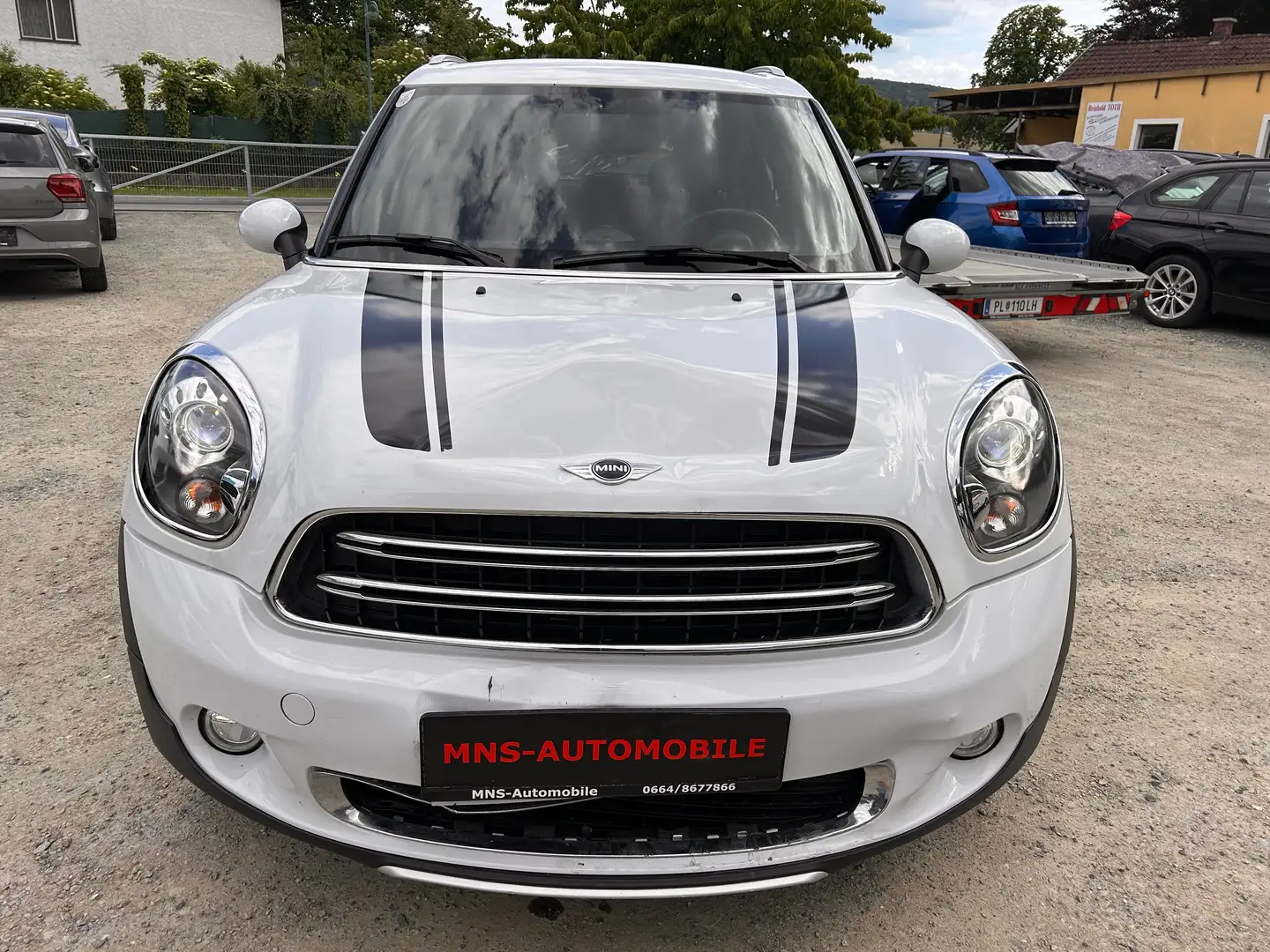 MINI Cooper D Countryman Cooper D All4 Teilleder Xenon Navi Panorama Weiß - 2