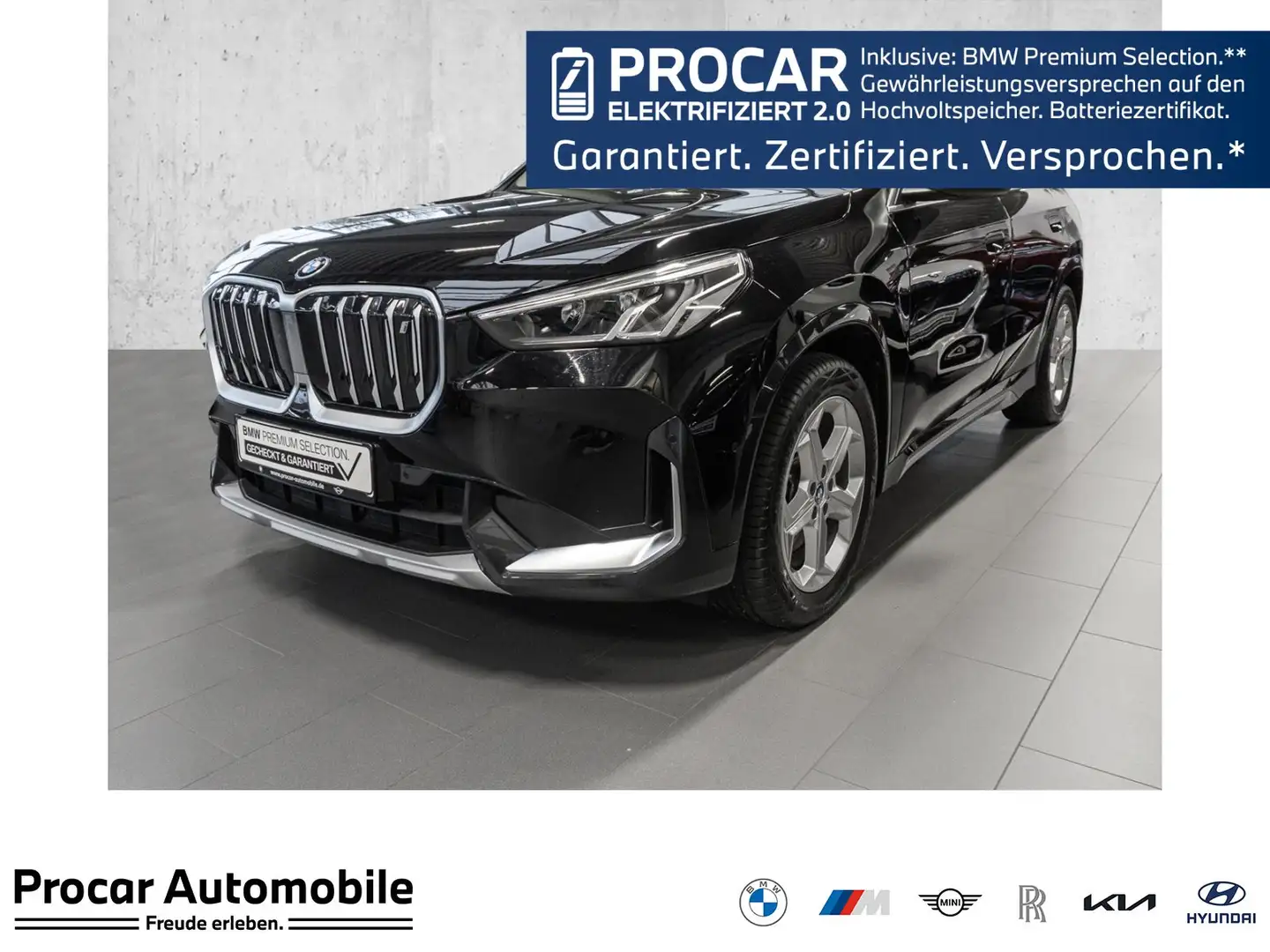 BMW iX1 xDrive30 xLine Aut. ACC, SHZ, DA+, DAB+,  RFK NAVI Schwarz - 1