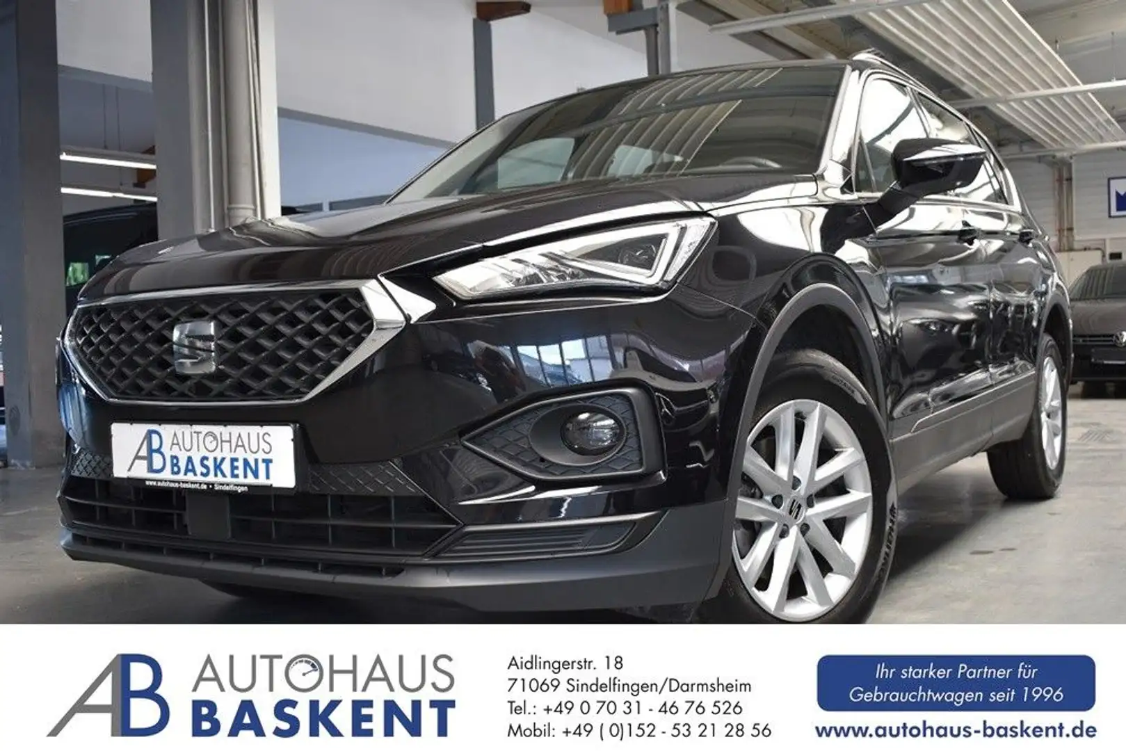 SEAT Tarraco 2.0 TDI STYLE 7-SITZER*LED*NAVI*ACC*PDC* Czarny - 1