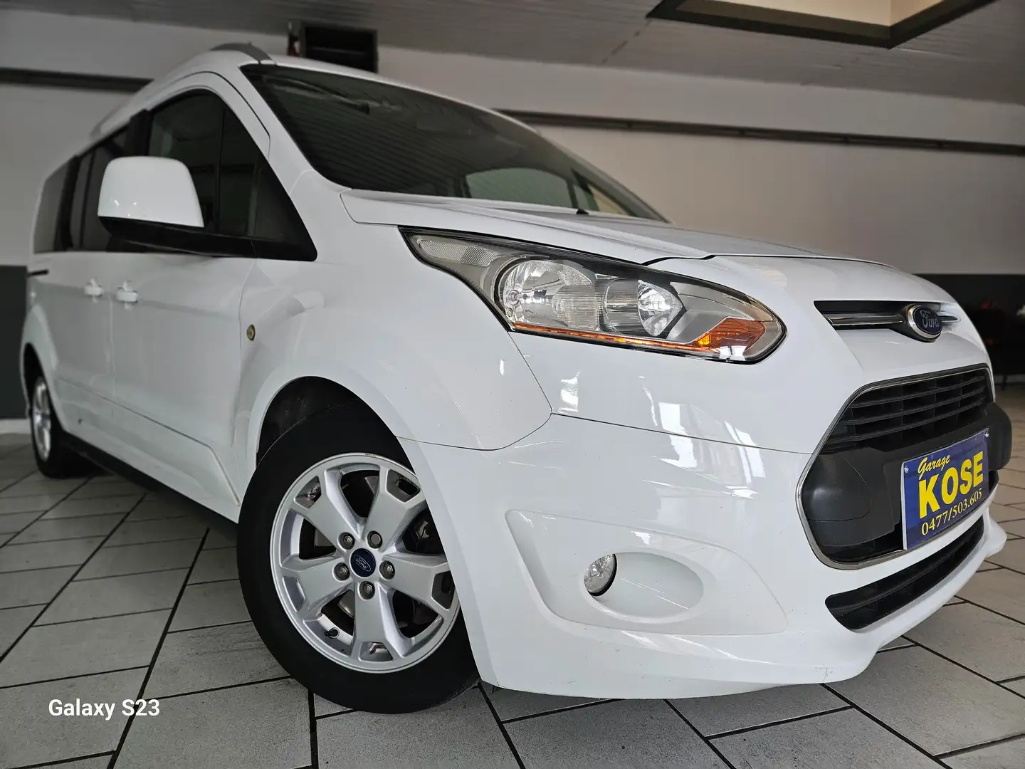 Ford Tourneo Connect 1.6i//7PLACES//NAVIGATION//BOITE AUTO//CAR-PASS Blanc - 2