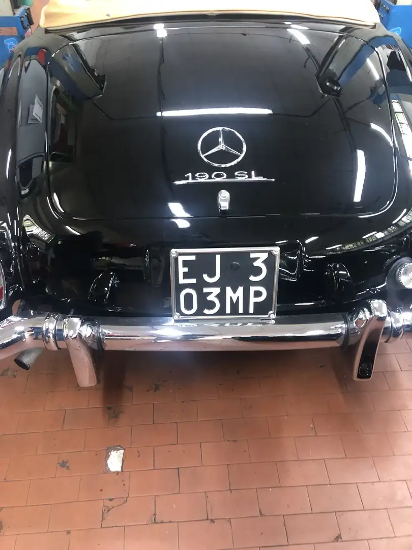 Mercedes-Benz 190 cappott rigida stesso colore nero Noir - 1