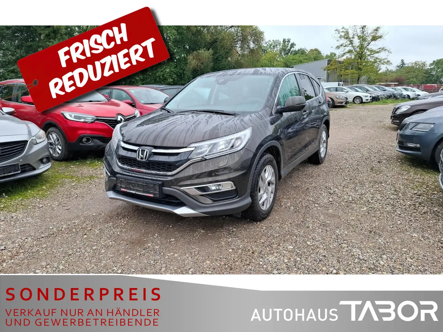 Honda CR-V Elegance 4WD 2.0 i-VTEC AHK LM SHZ RFK Klim Braun - 1