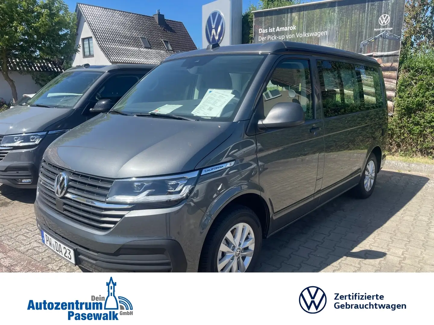 Volkswagen T6.1 California 2.0 TDI DSG Beach Camper Grau - 1