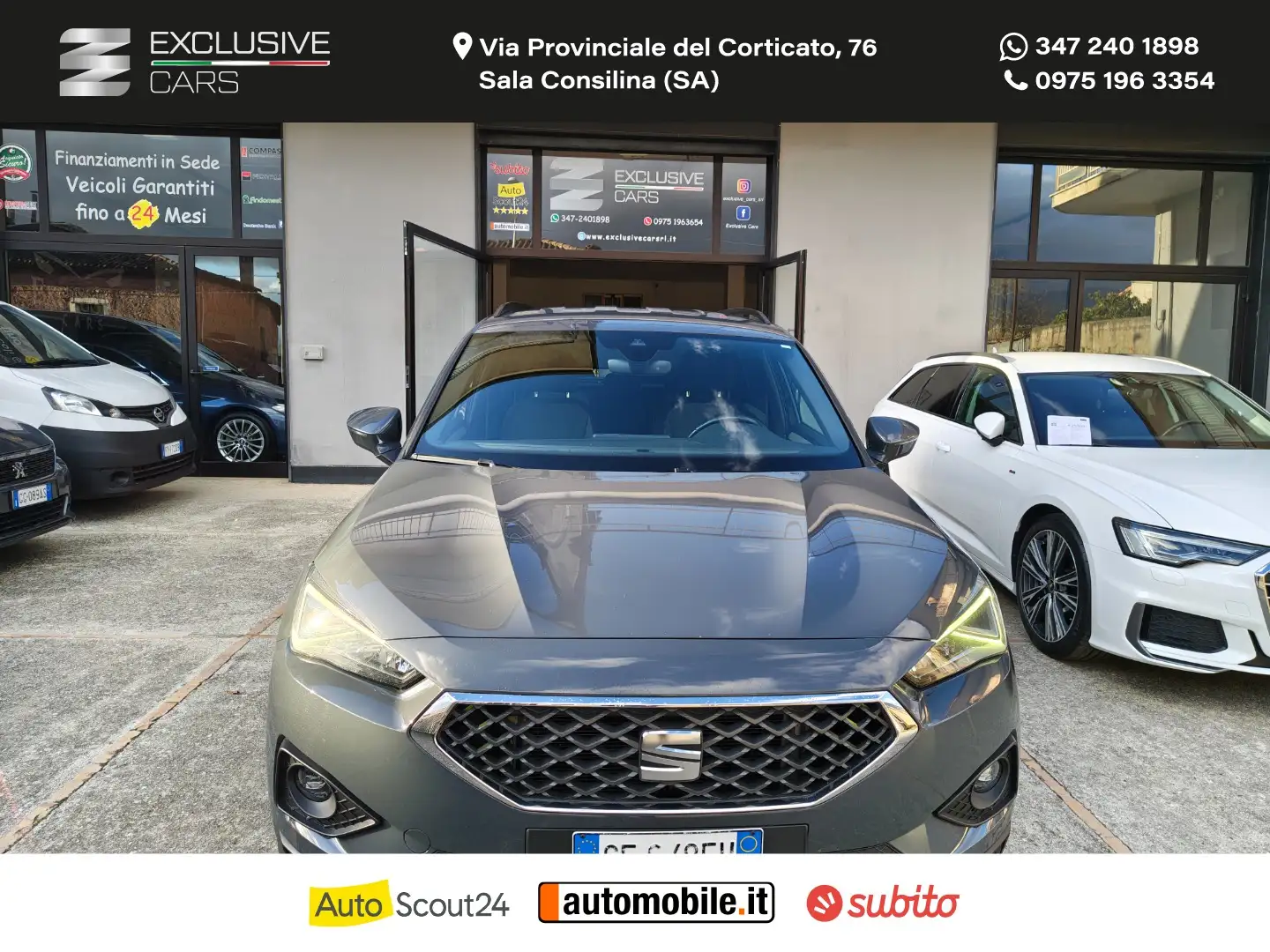 SEAT Tarraco 2.0 TDI DSG Style UFFICIALE VOLKSWAGEN Gris - 2