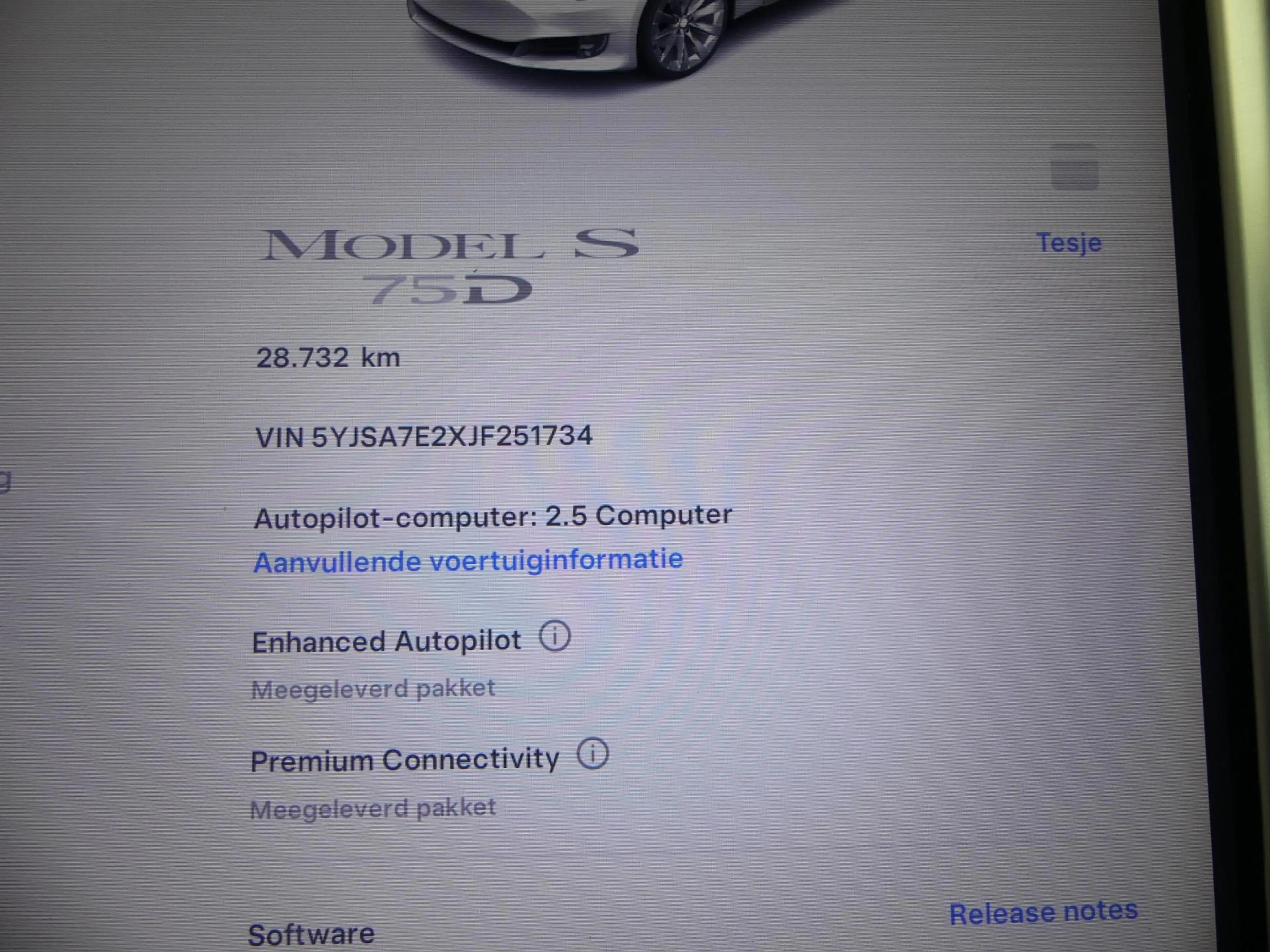 Tesla Model S 75D AWD Autopilot Navigatie Panoramdak Leder Xenon — photo 27