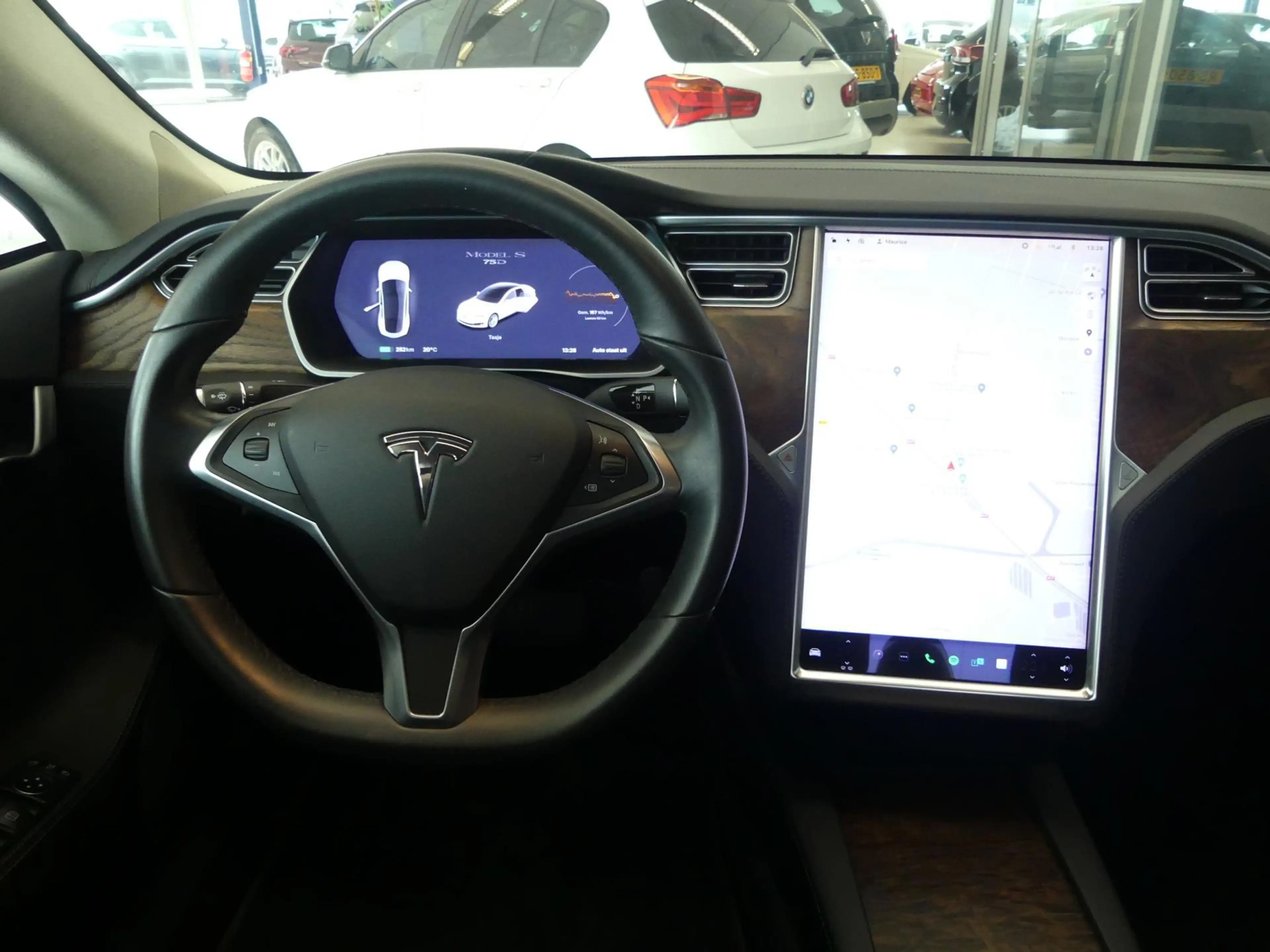 Tesla Model S 75D AWD Autopilot Navigatie Panoramdak Leder Xenon — photo 19