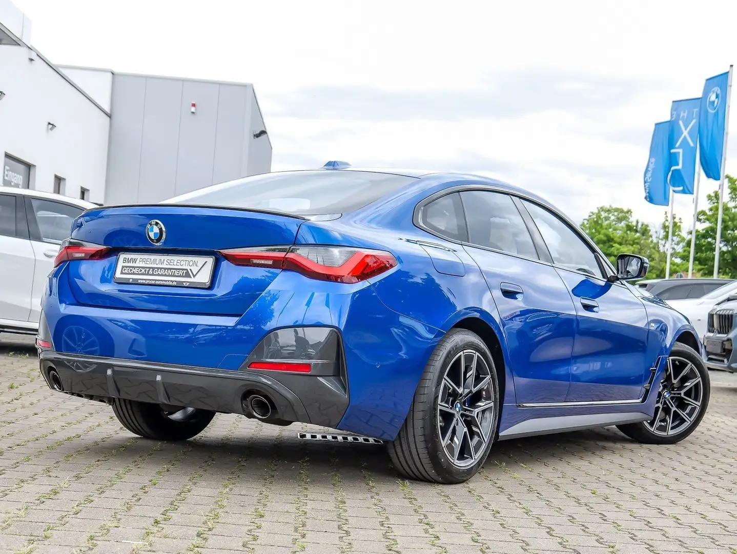 BMW 420 d xDrive M SPORT PRO Glasd. DA PA HiFi DAB Bleu - 2