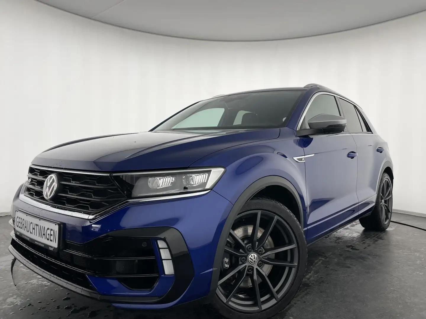 Volkswagen T-Roc 2.0 TSI 4-Motion R*DCC*ACC*19*Beats*DAB+* Blauw - 1