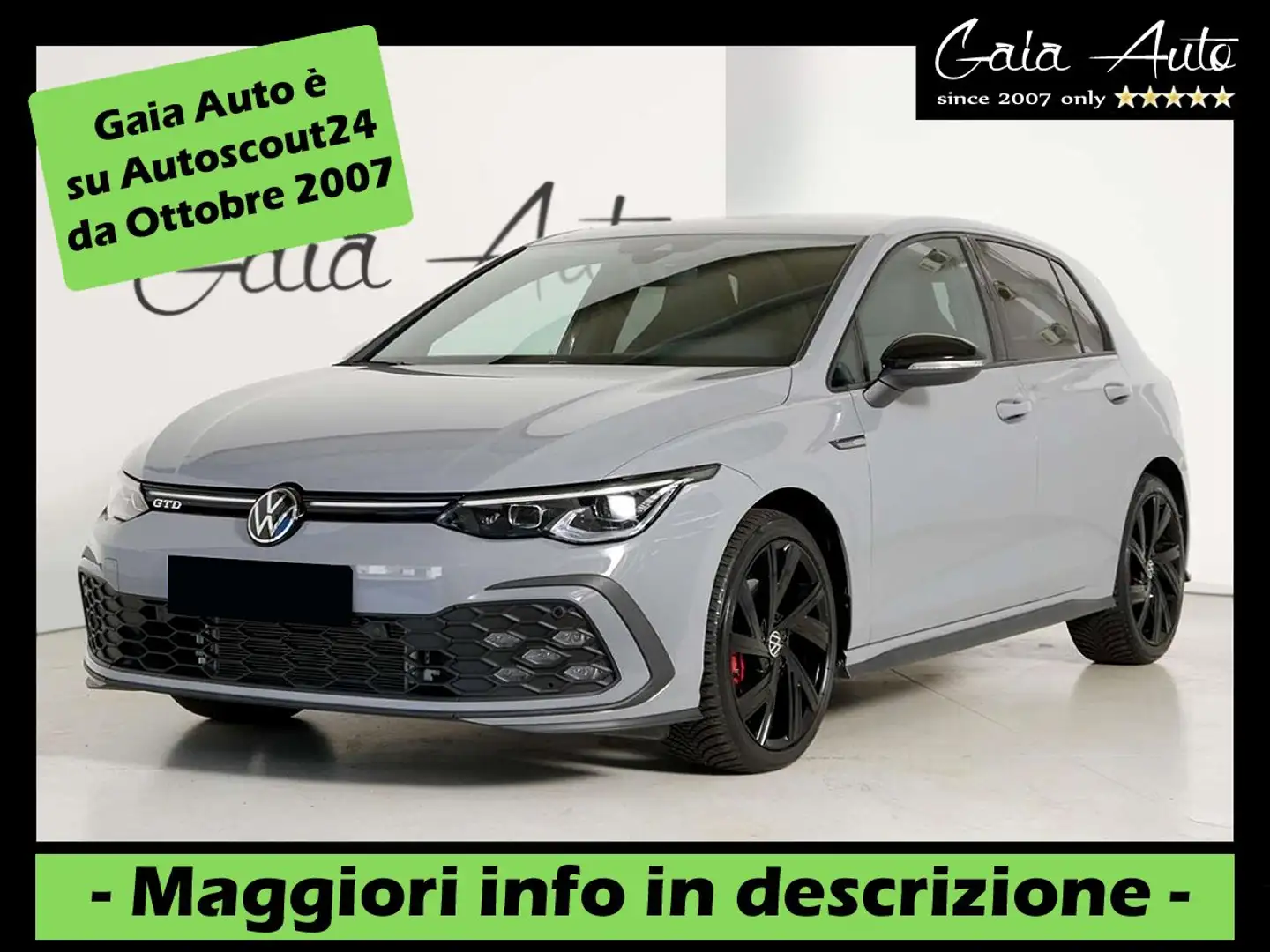Volkswagen Golf GTD 200CV dsg (valuta le nostre offerte) Grigio - 1