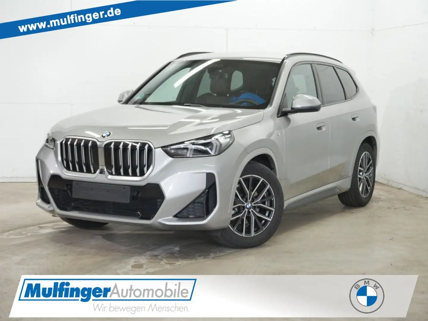 BMW X1 x20d M Sport HUD ACC Park+ Lenkradh.Ha/Ka.AHK Silber - 1