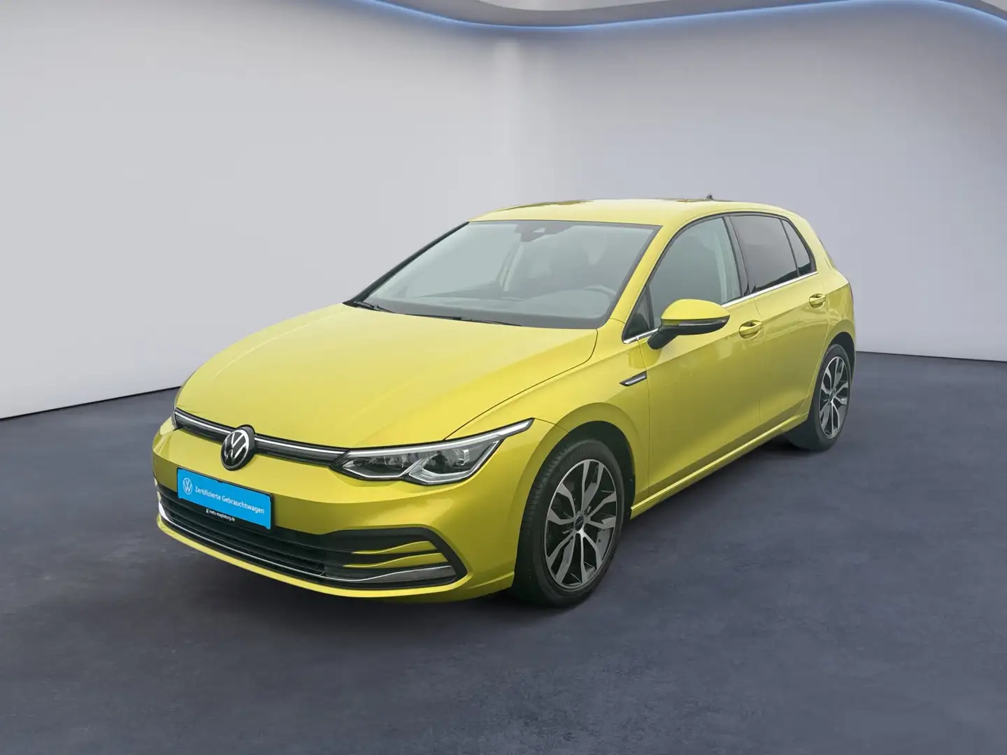 Volkswagen Golf 1.5 TSI Style LED+NAVI+ACC+DAB+MASSGE Giallo - 1