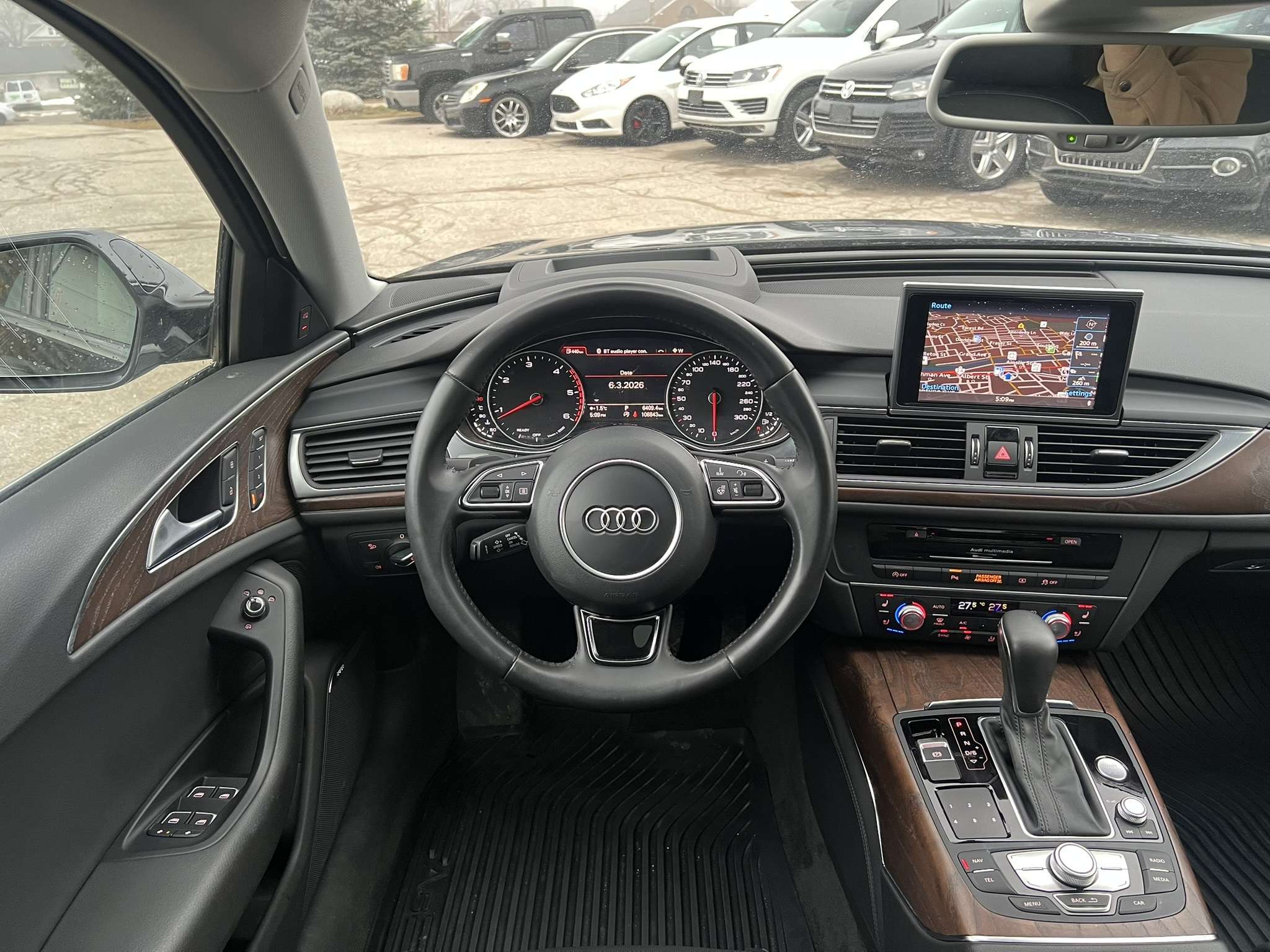 2016 Audi A6 TDI Technik One Owner | Dealer Serviced | Bose | 3.0L 6 cyl thumb 13