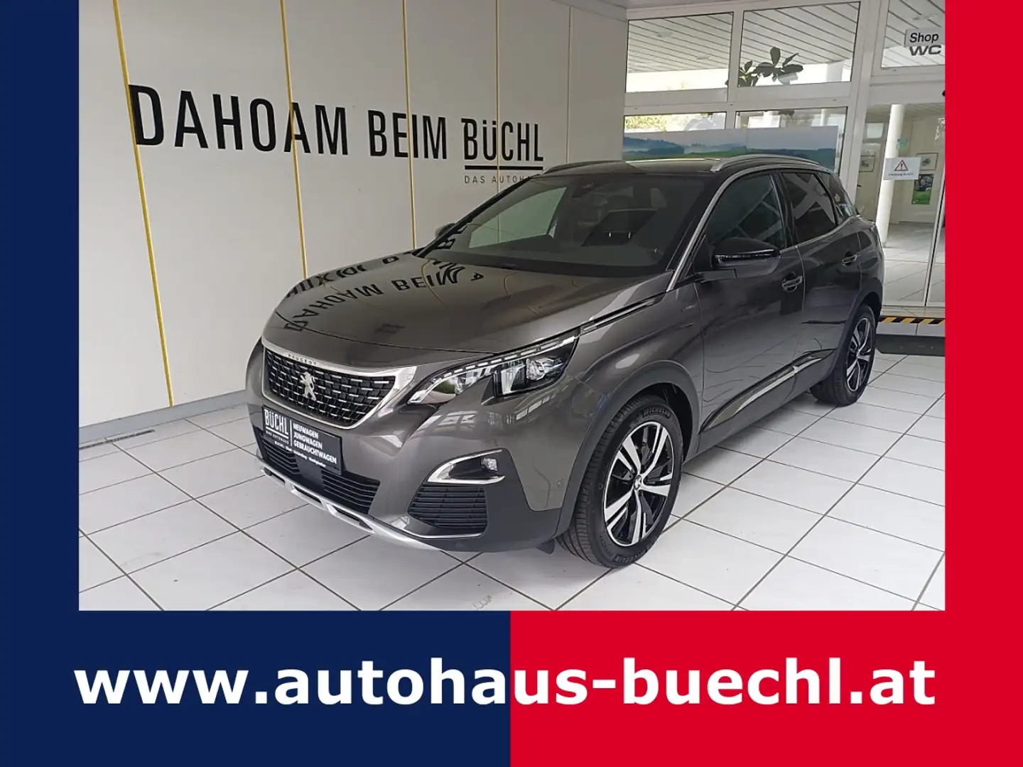 Peugeot 3008 1,5 BlueHDi 130 S&S EAT8 GT Line Aut. Grau - 1