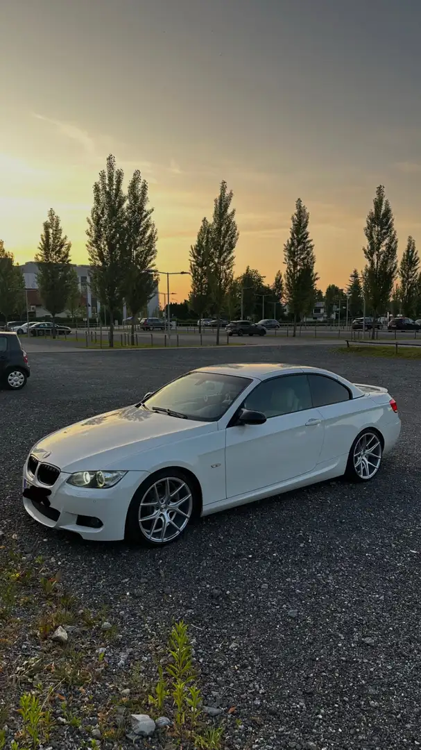 BMW 325 E93 325D M57 Alpinweiss Dakiota Leder Cremebeige Weiß - 1