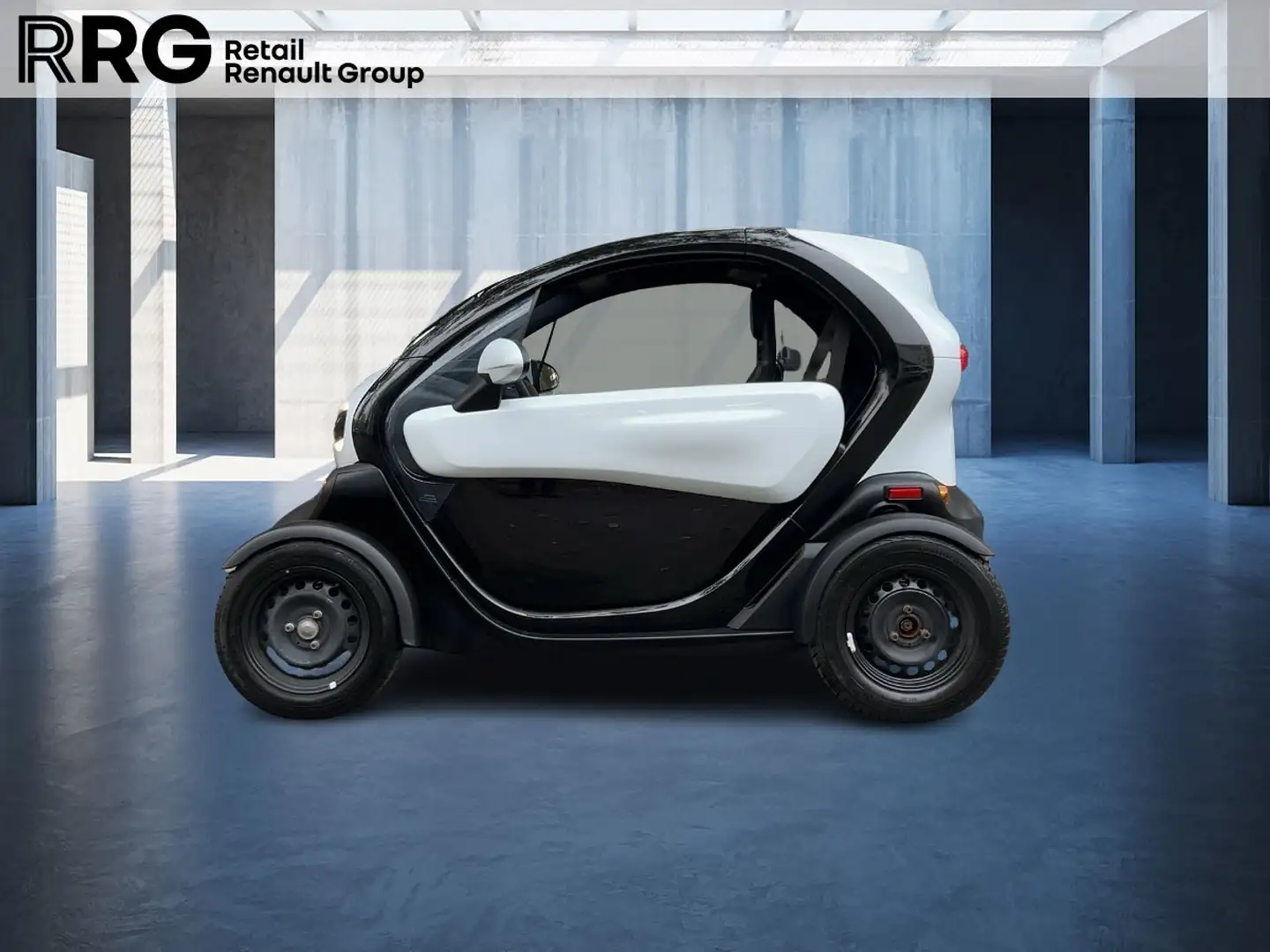 Renault Twizy Einparkhilfe + Bluetooth - inkl Batterie!  80 km/h! Weiß - 2