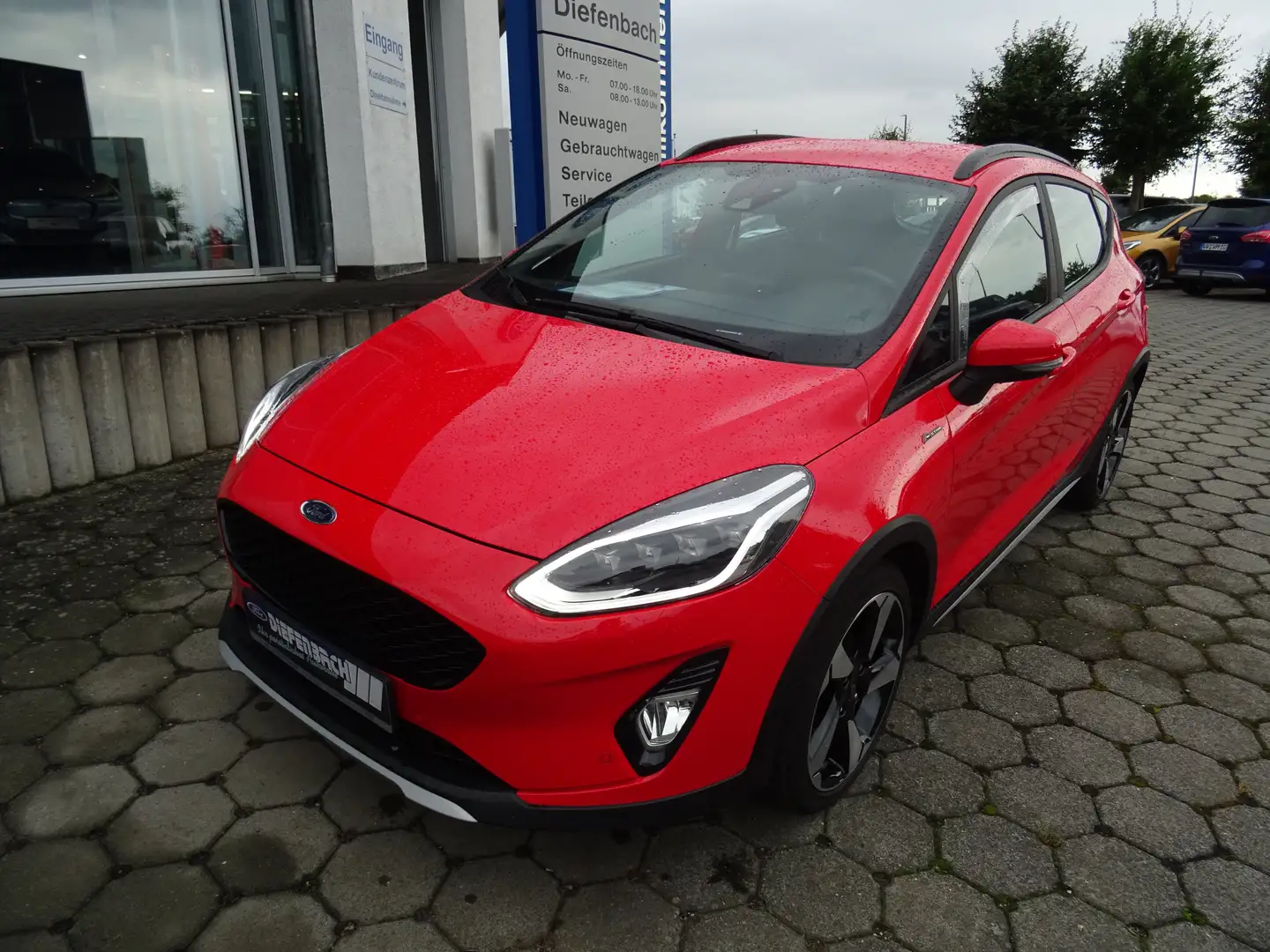Ford Fiesta 1.0 Ecoboost Active +LED+Winter-Paket+Acc+Tw Rouge - 1