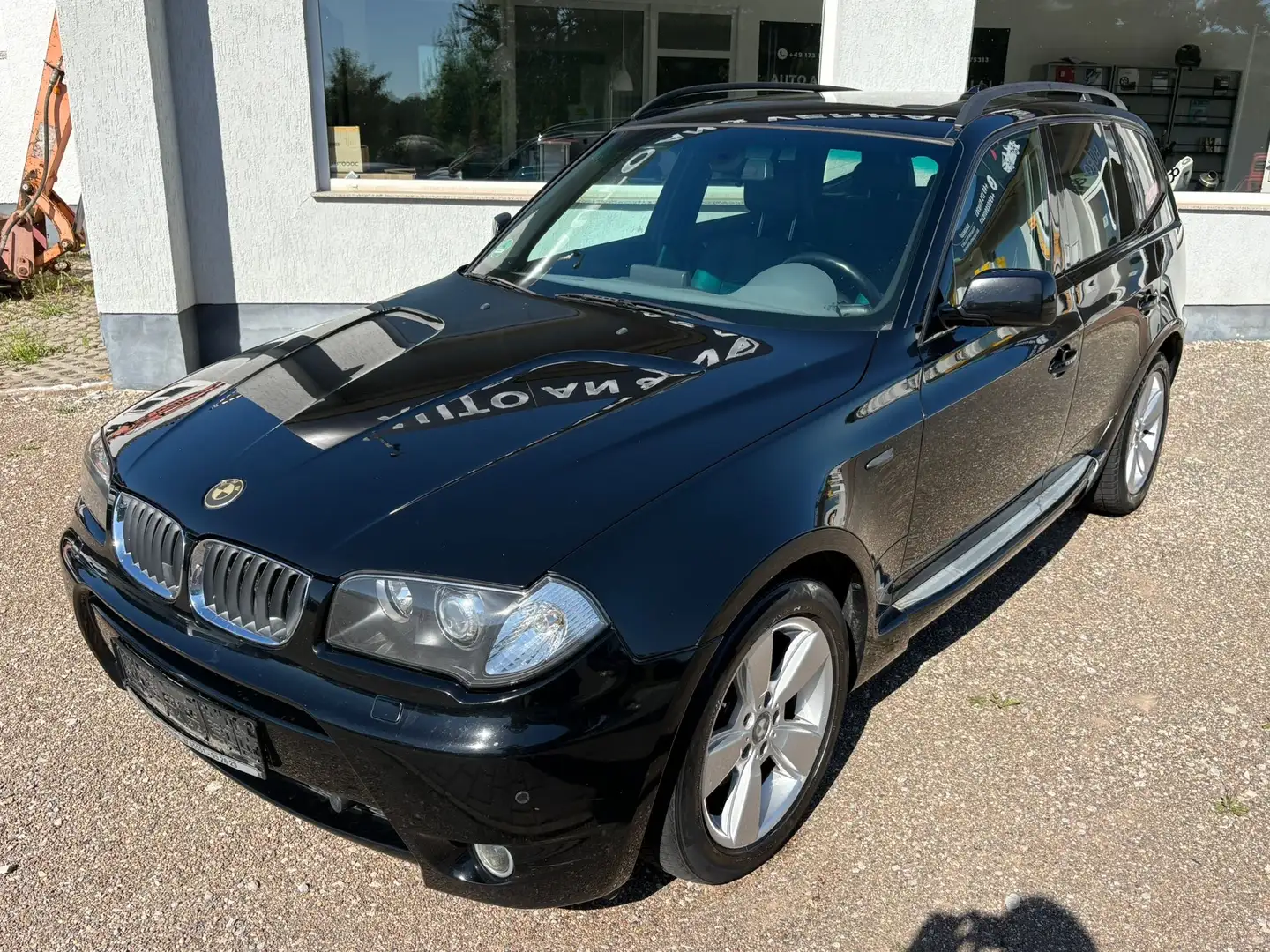 BMW X3 3.0d TÜV  Neu Schwarz - 2