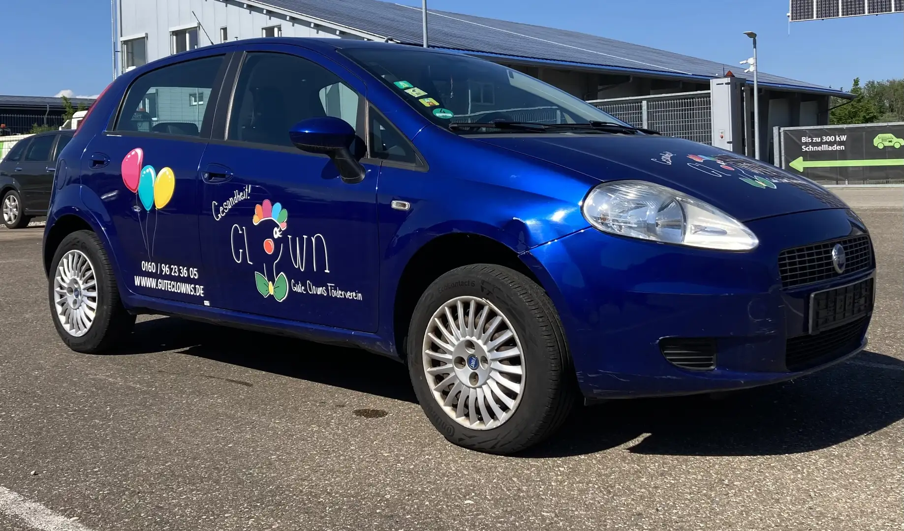 Fiat Grande Punto 1.4 8V Dynamic (01.2007->) Blau - 2