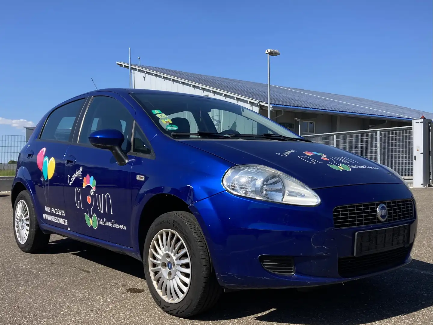 Fiat Grande Punto 1.4 8V Dynamic (01.2007->) Blau - 1